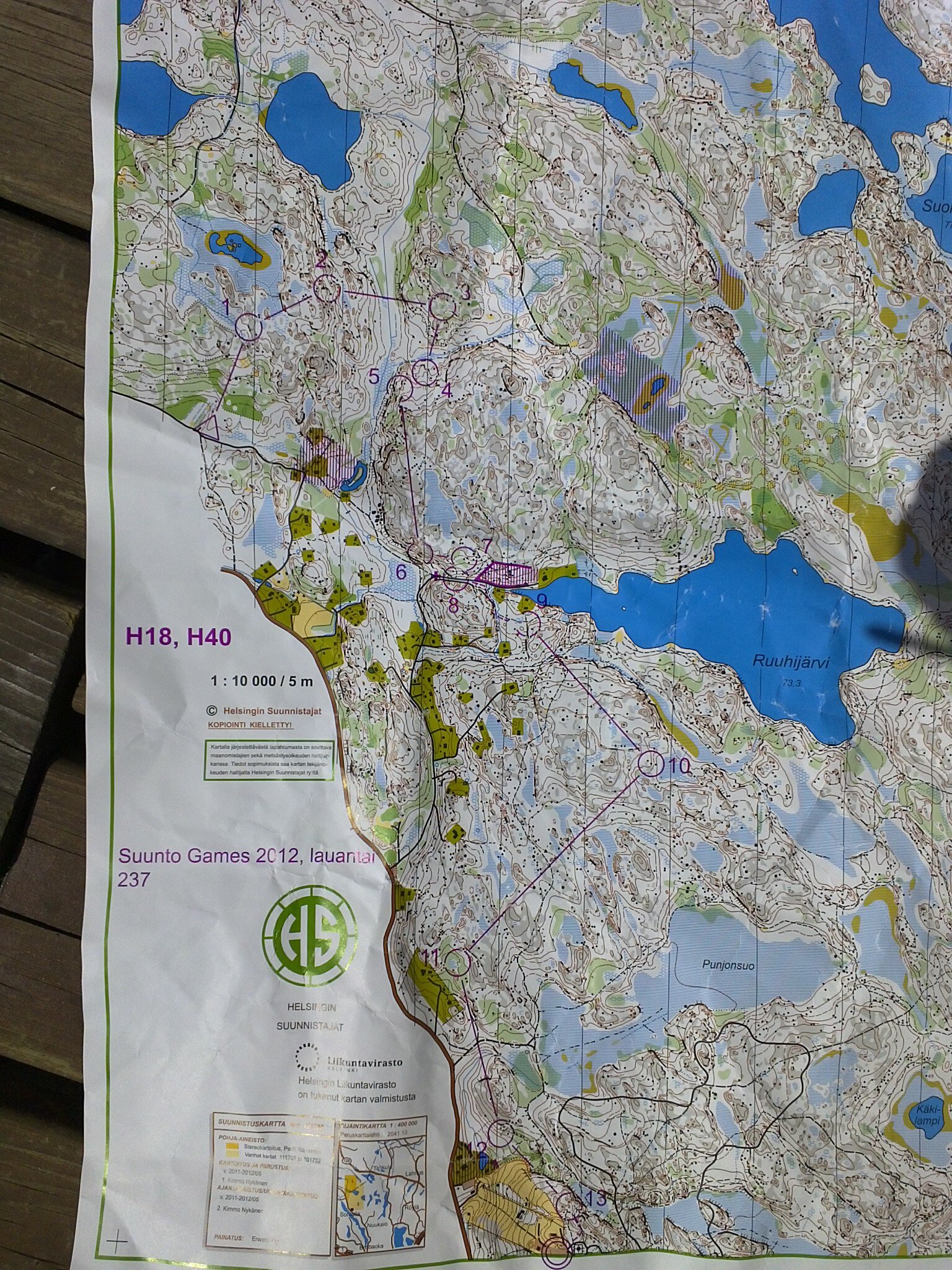 Suunto Games day 1 (08/06/2012)