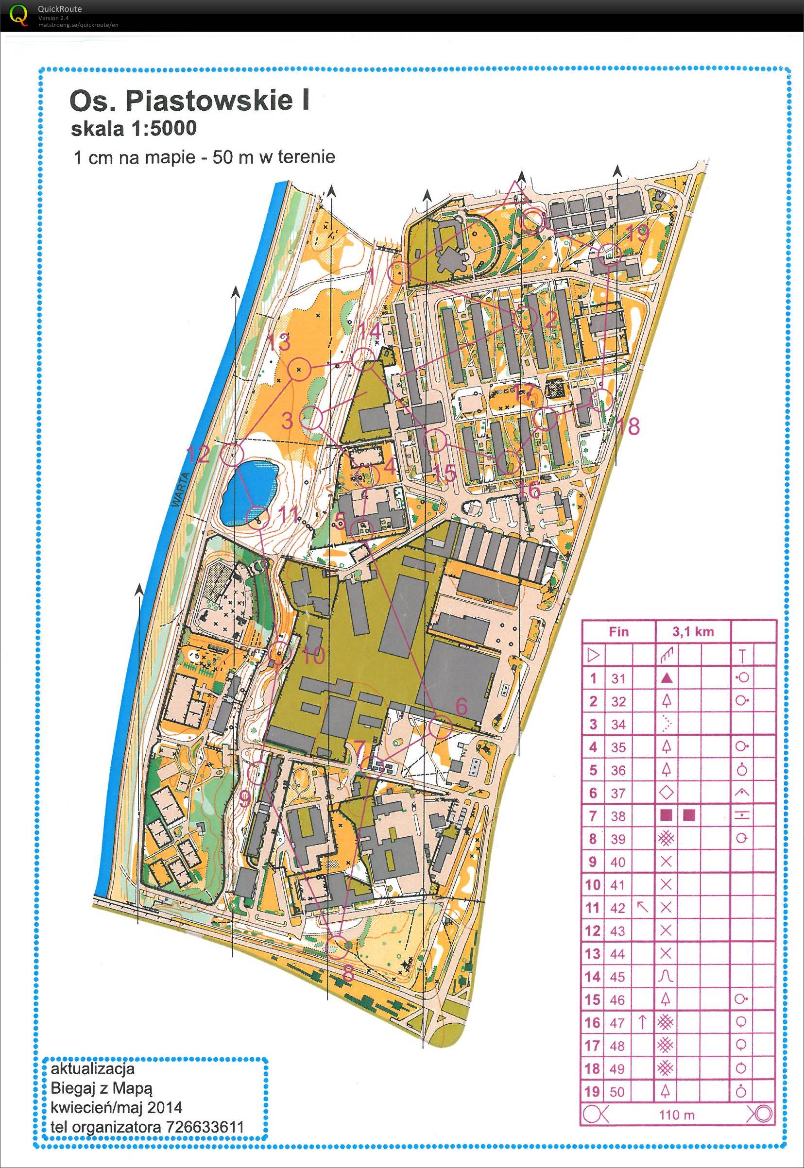 Sprinttiharkka, Os. Piastowskie I (04/10/2014)