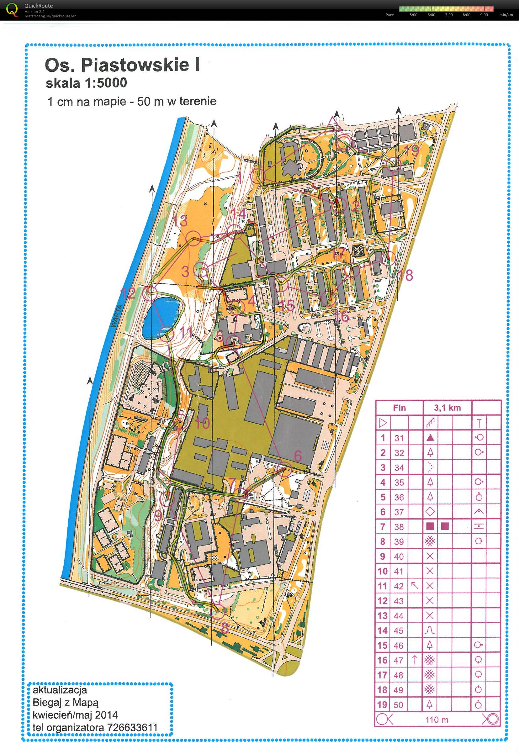 Sprinttiharkka, Os. Piastowskie I (04/10/2014)