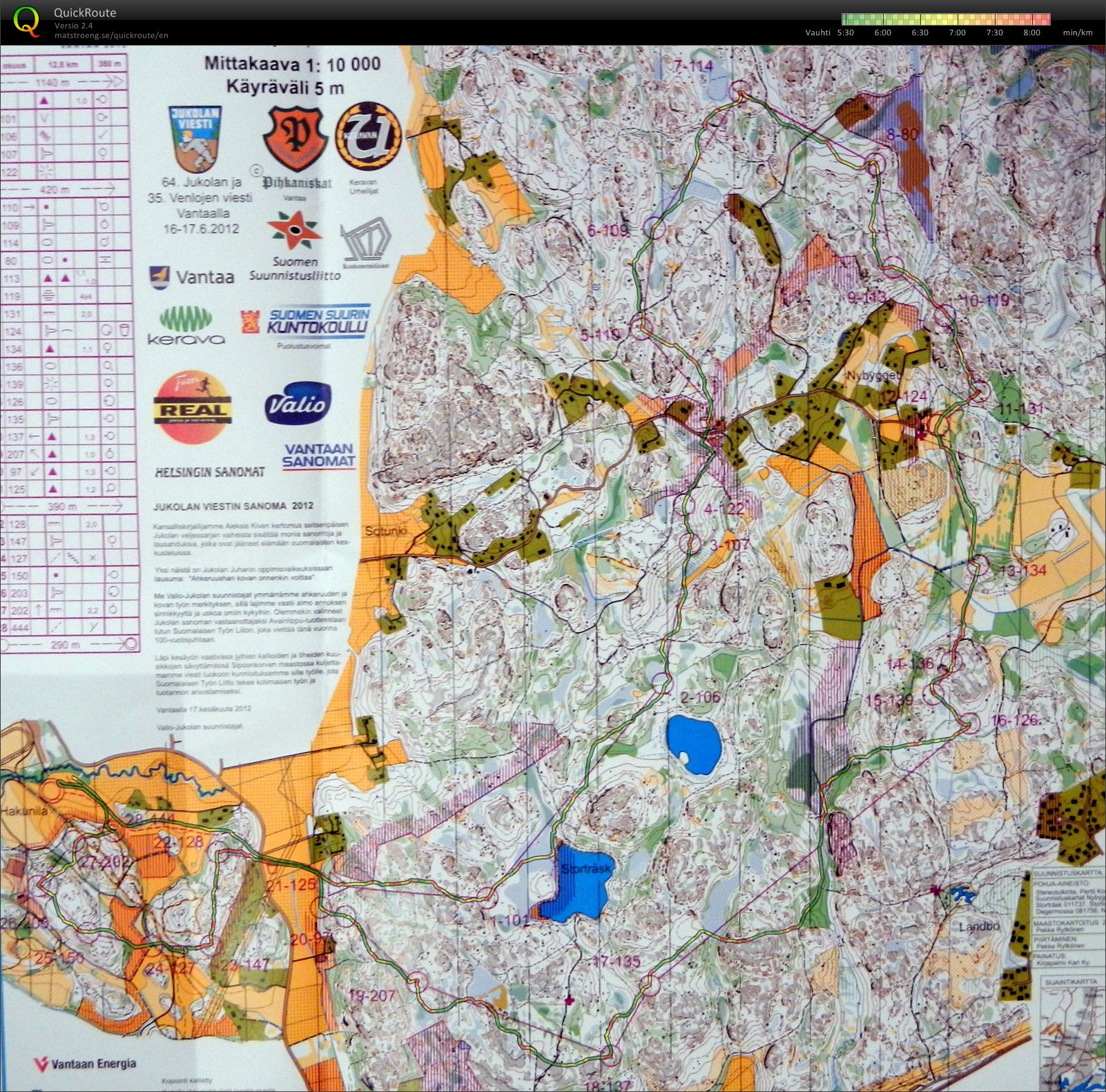 Valio-Jukola 2012 (16.06.2012)