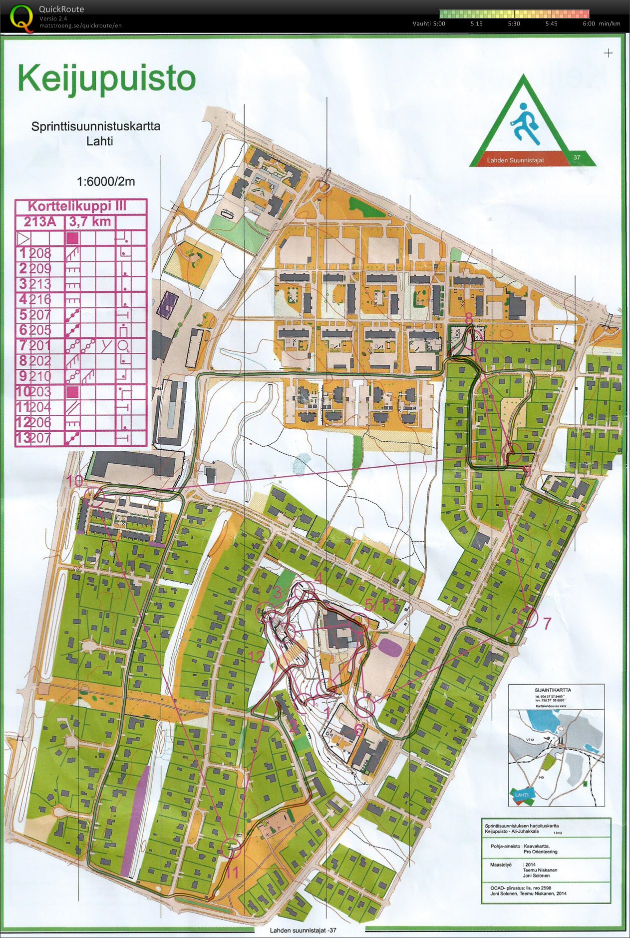 Korttelikuppi 3/15 (25/02/2015)