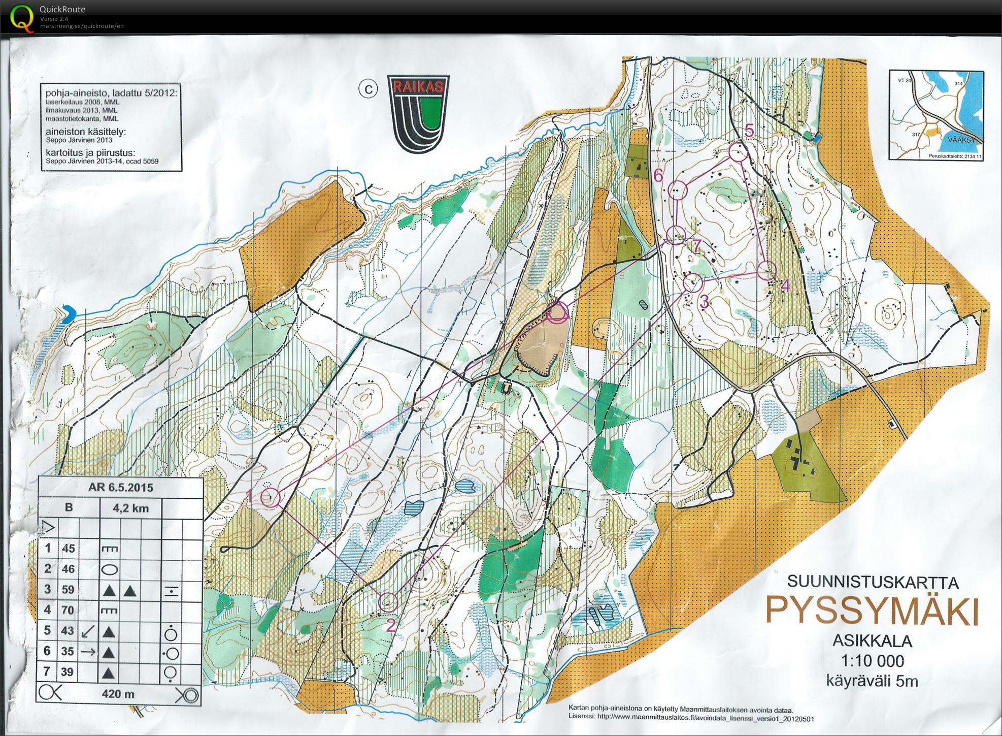 Yökuppi 3/15 (06/05/2015)