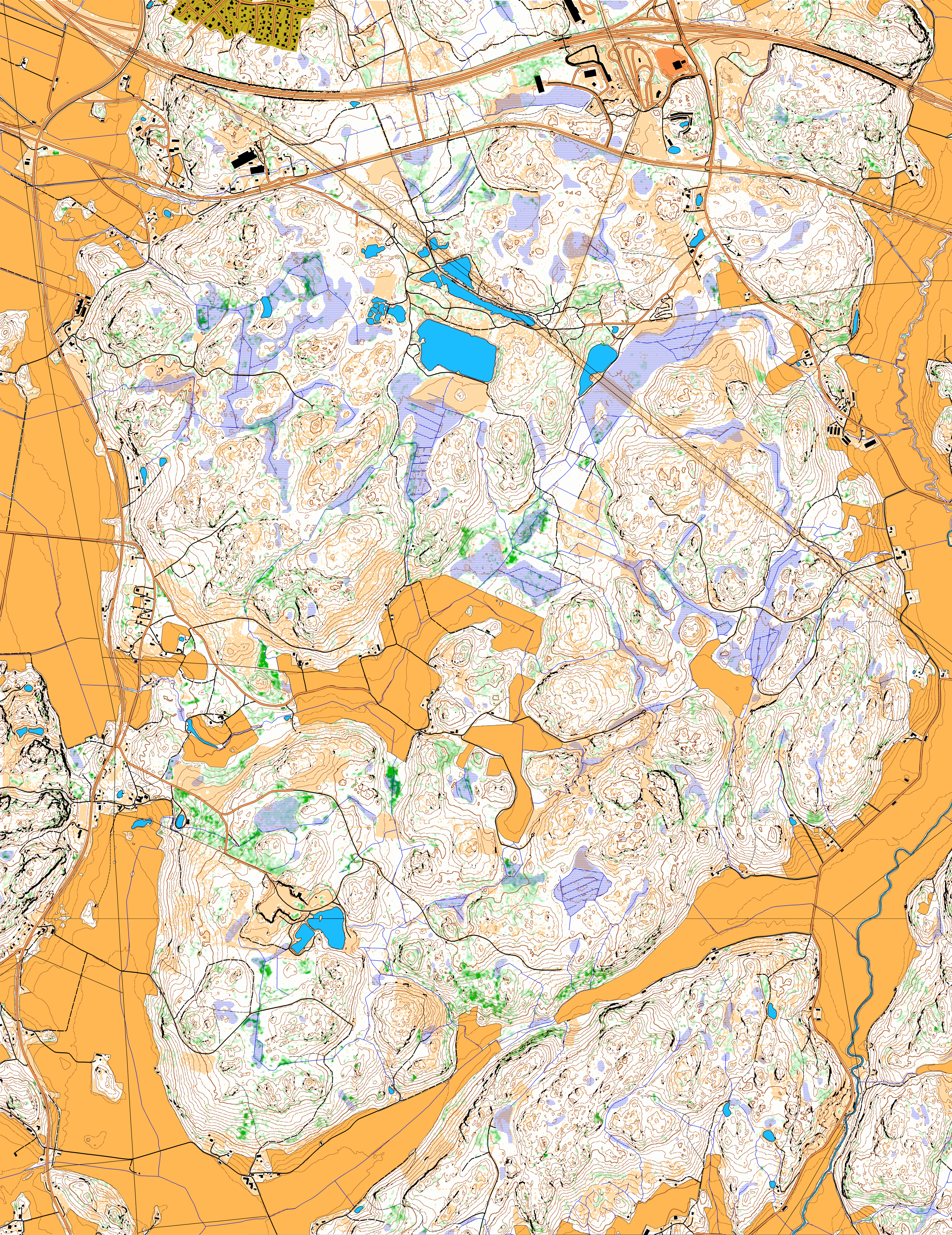 Jukola 2015 Karttapullautin map (21/05/2015)