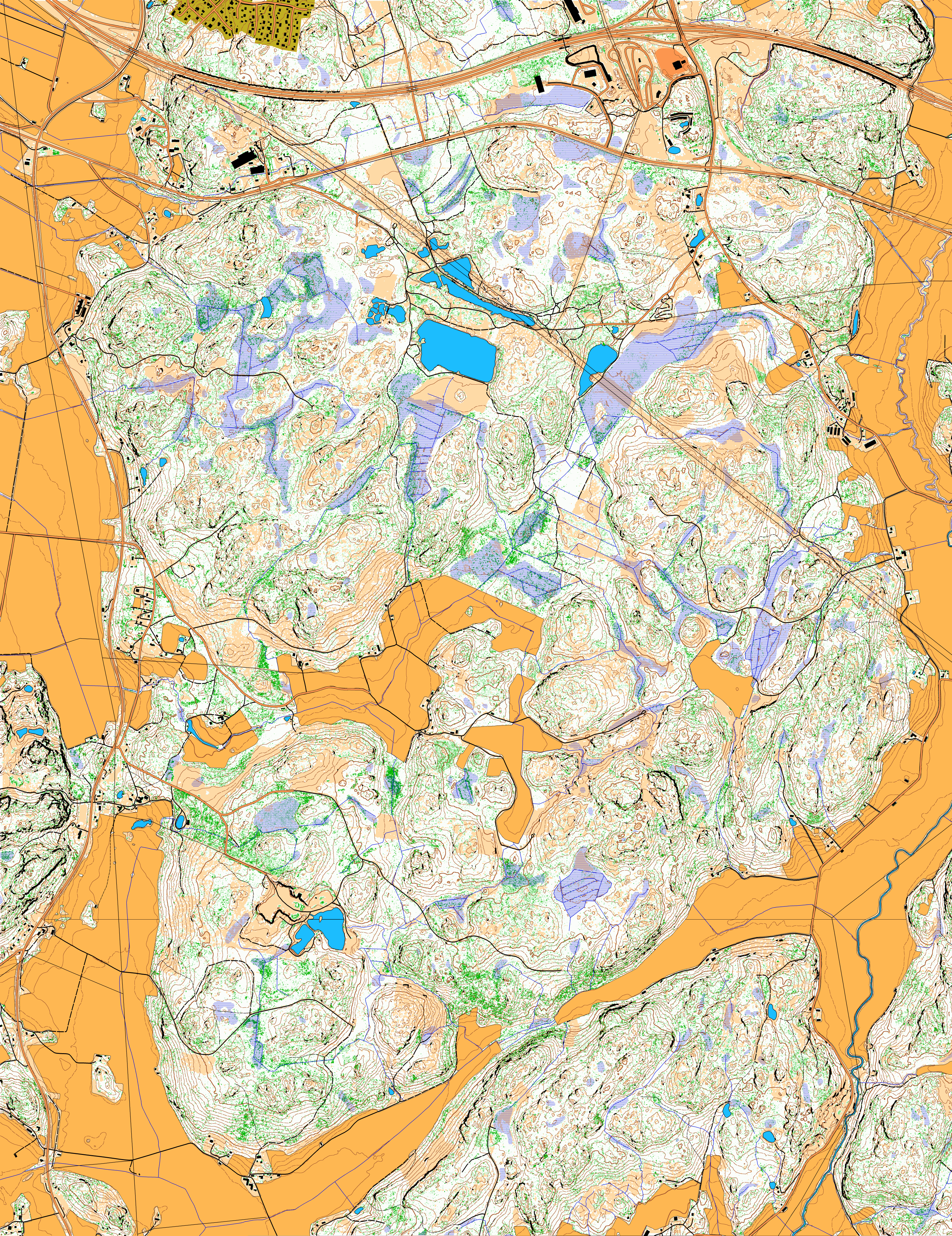 Jukola 2015 Karttapullautin map (21/05/2015)