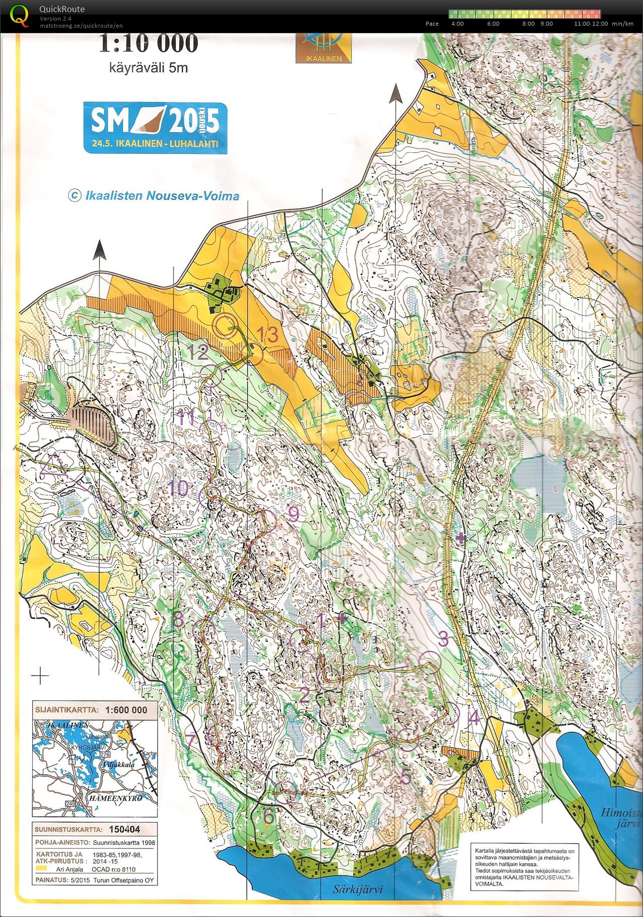 SM-keskimatka 2015 finaali (24/05/2015)