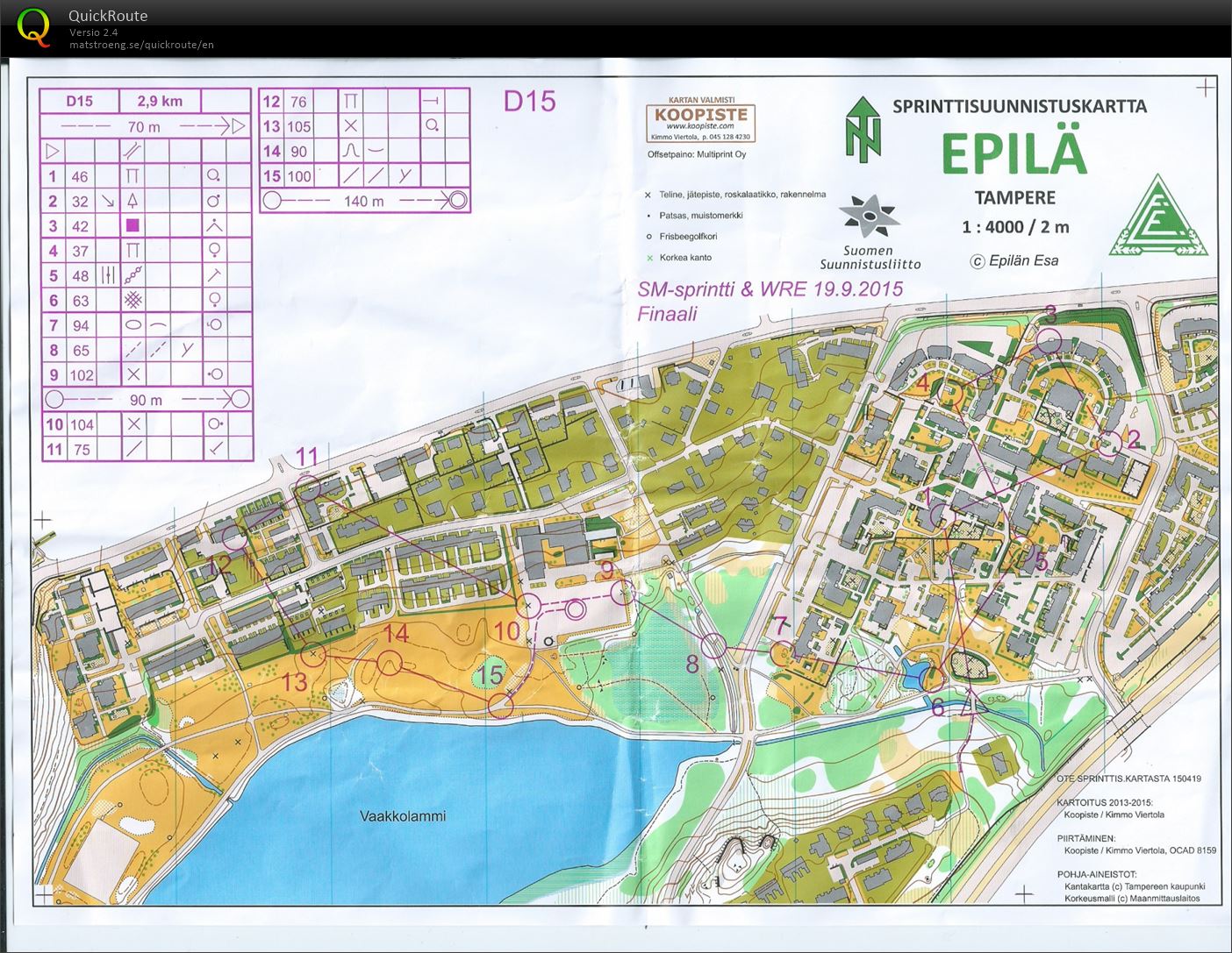 SM-sprintti A-finaali (19-09-2015)