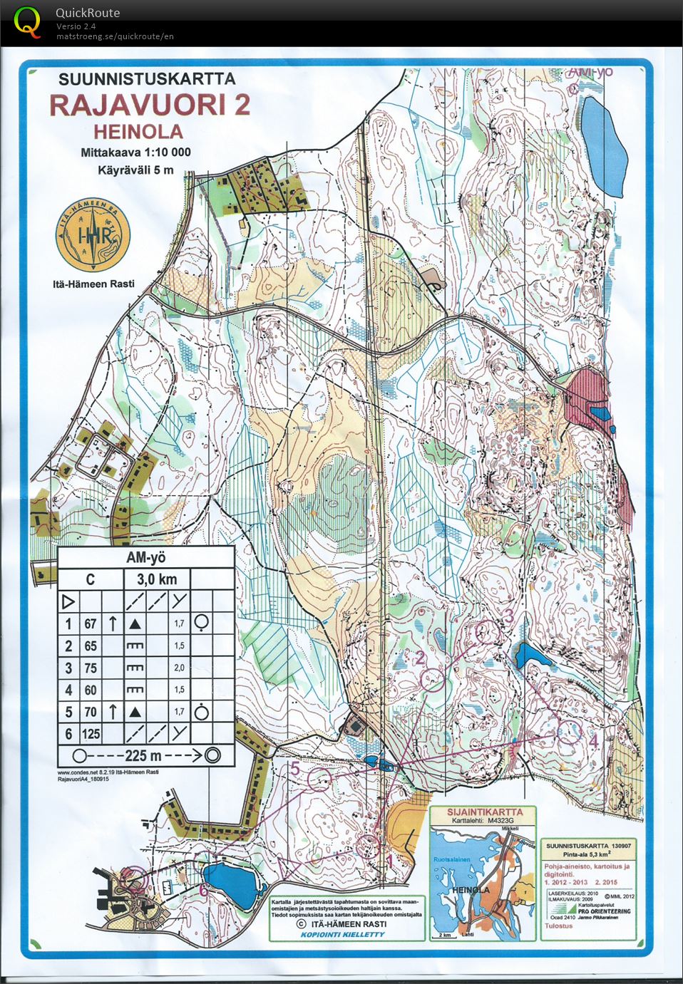 AM-yö (23/09/2015)
