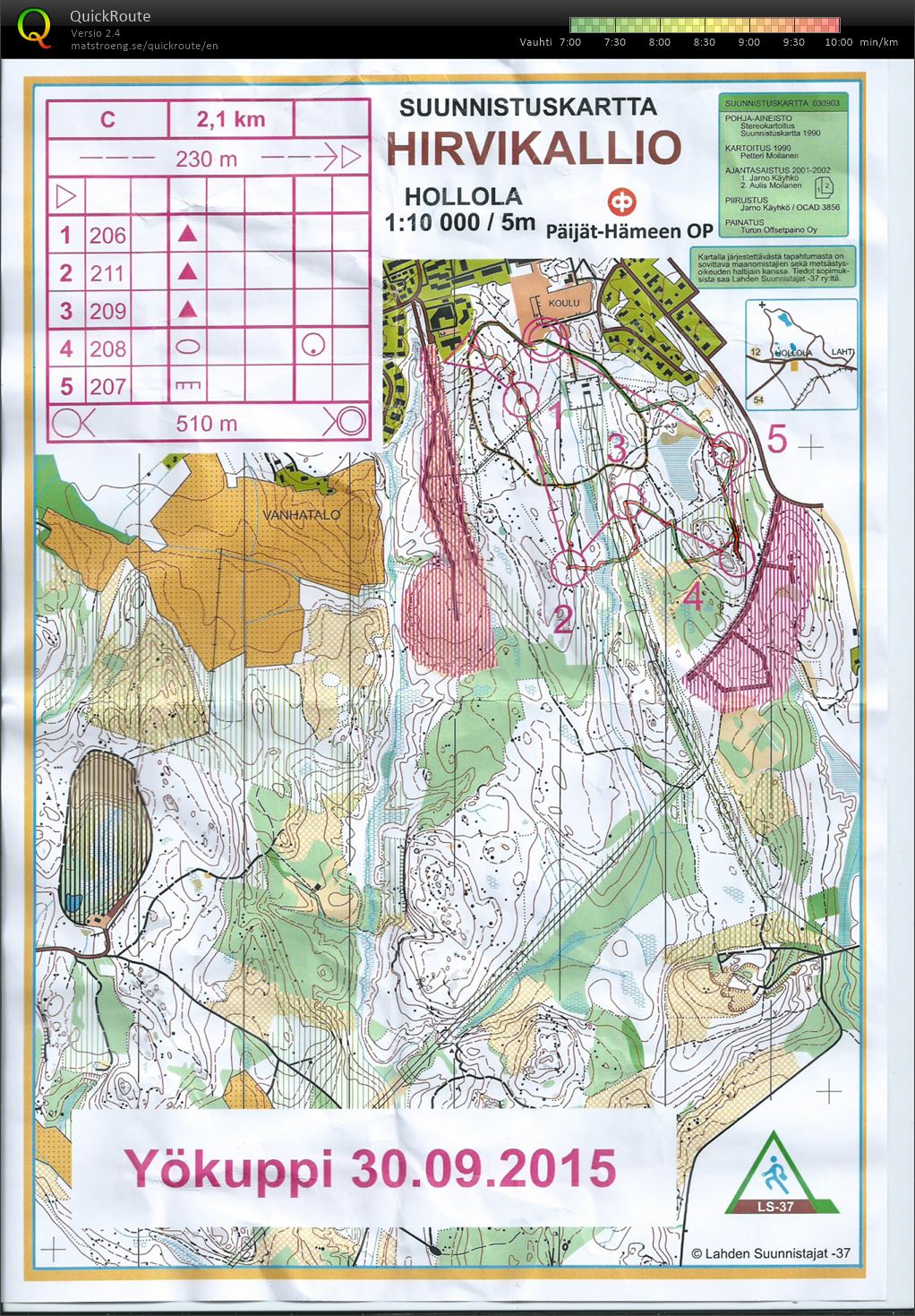 Yökuppi (30/09/2015)