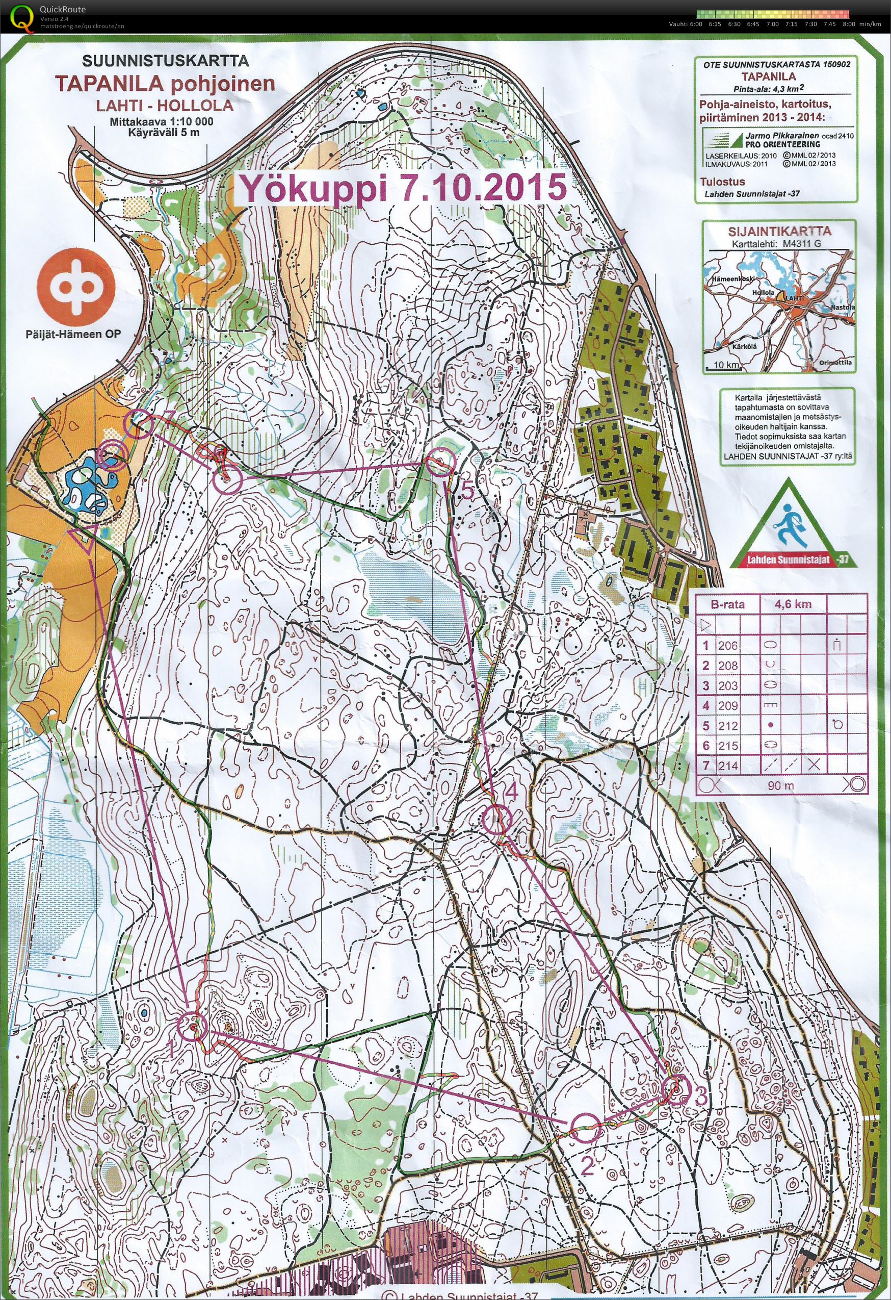 Yökuppi 10/15 (07/10/2015)