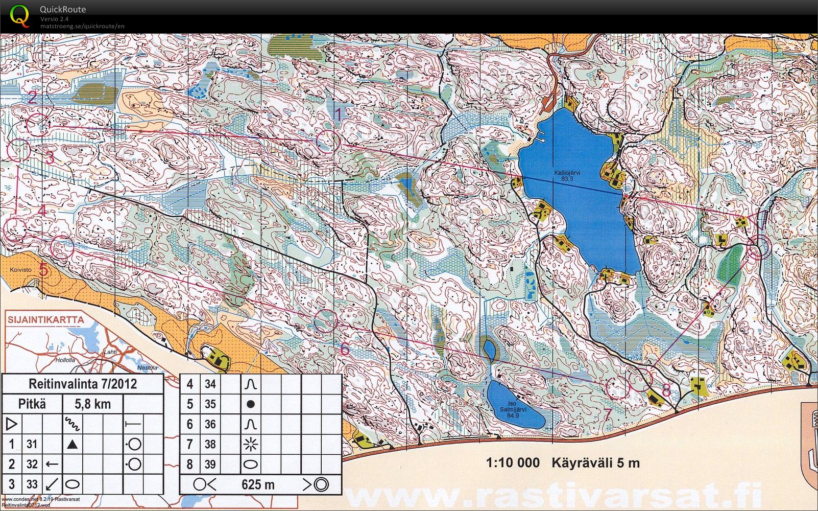 Reitinvalintatreeni (11-07-2012)