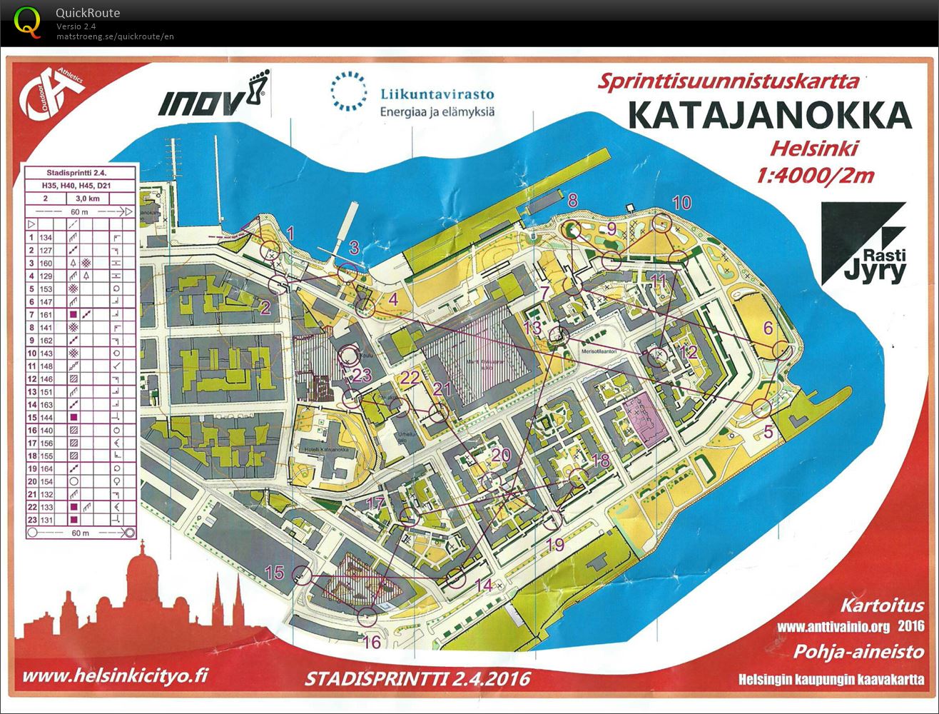 Stadisprintti Katajanokka h45 (02.04.2016)