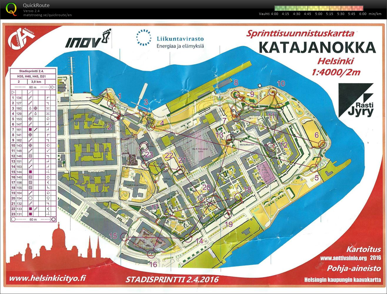 Stadisprintti Katajanokka h45 (02.04.2016)