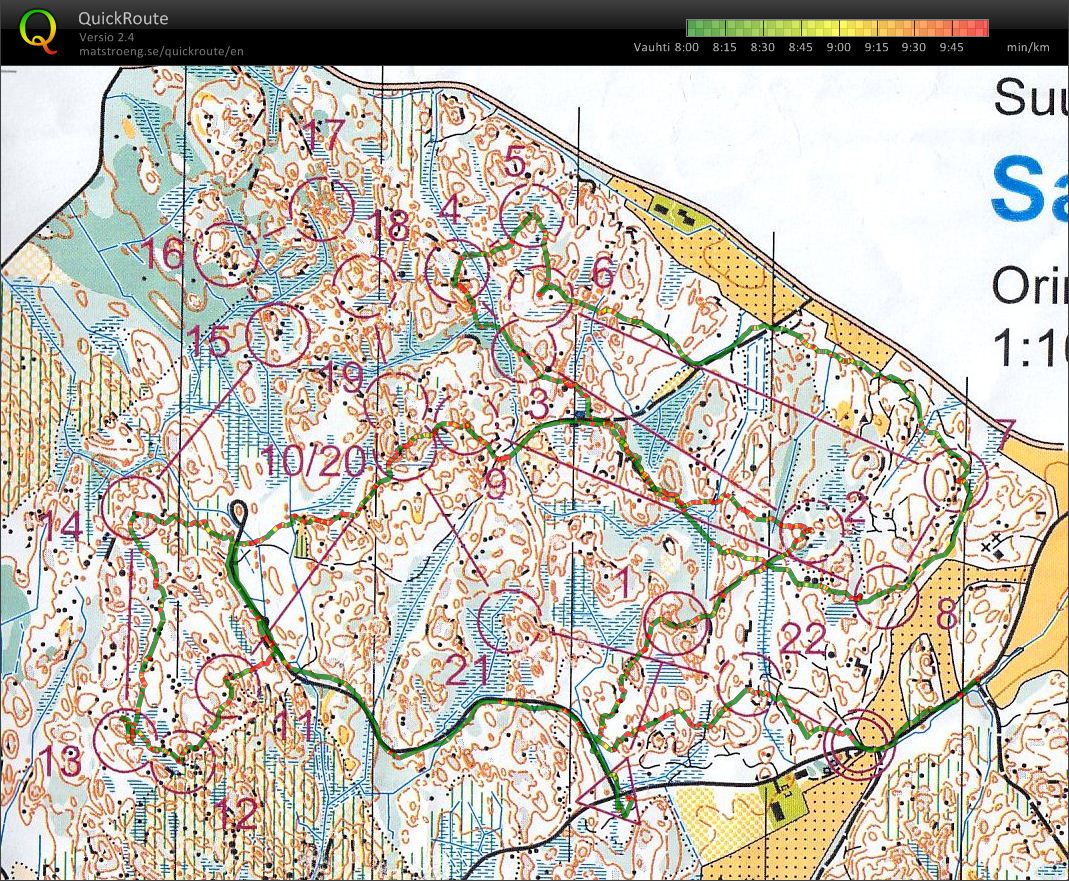 Kuukauden treeni (22/07/2012)
