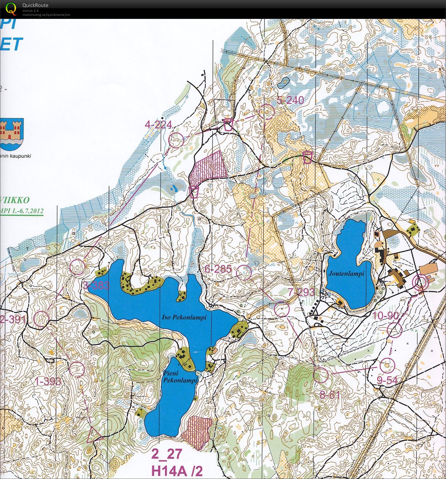 KRV-replay Joutenlammella (23/07/2012)