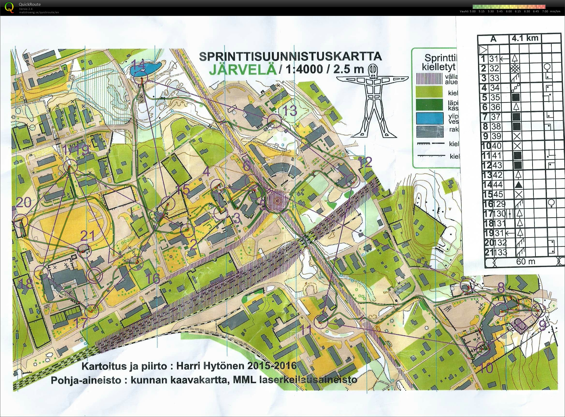 Sprinttiharjoitus Järvelä (13-04-2017)