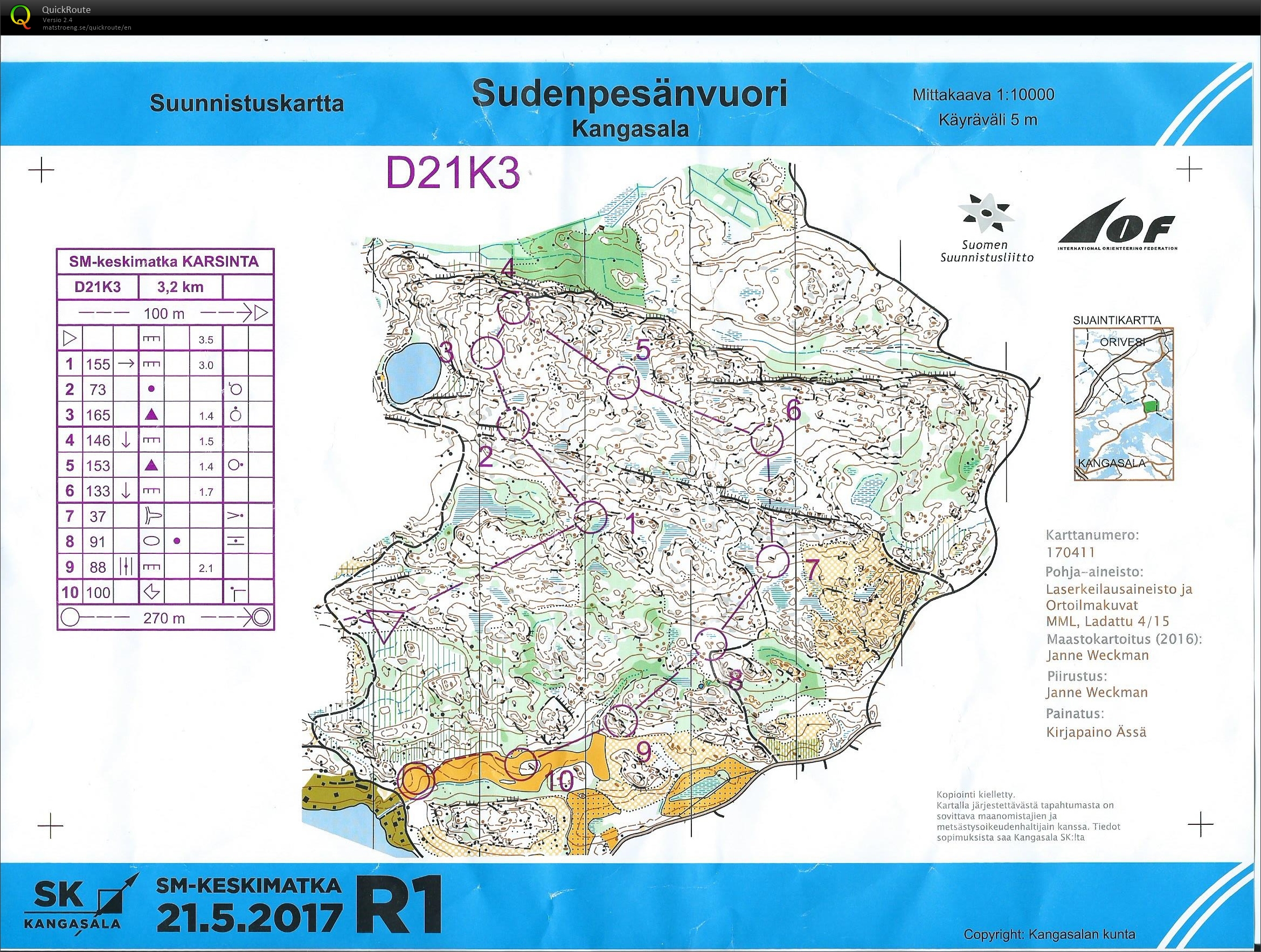 Uusintajuoksu SM-karsinta (2017-06-01)