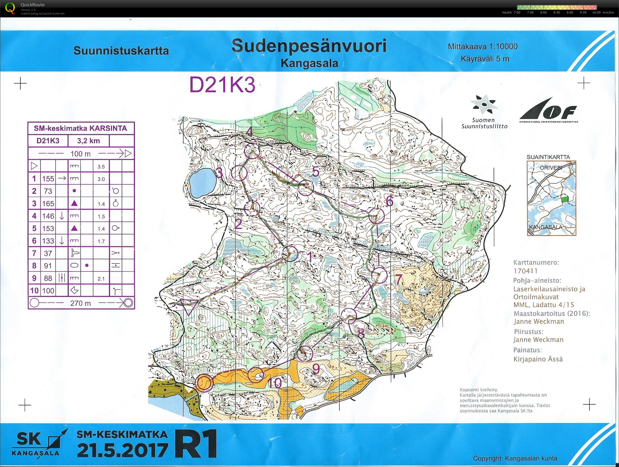 Uusintajuoksu SM-karsinta (2017-06-01)