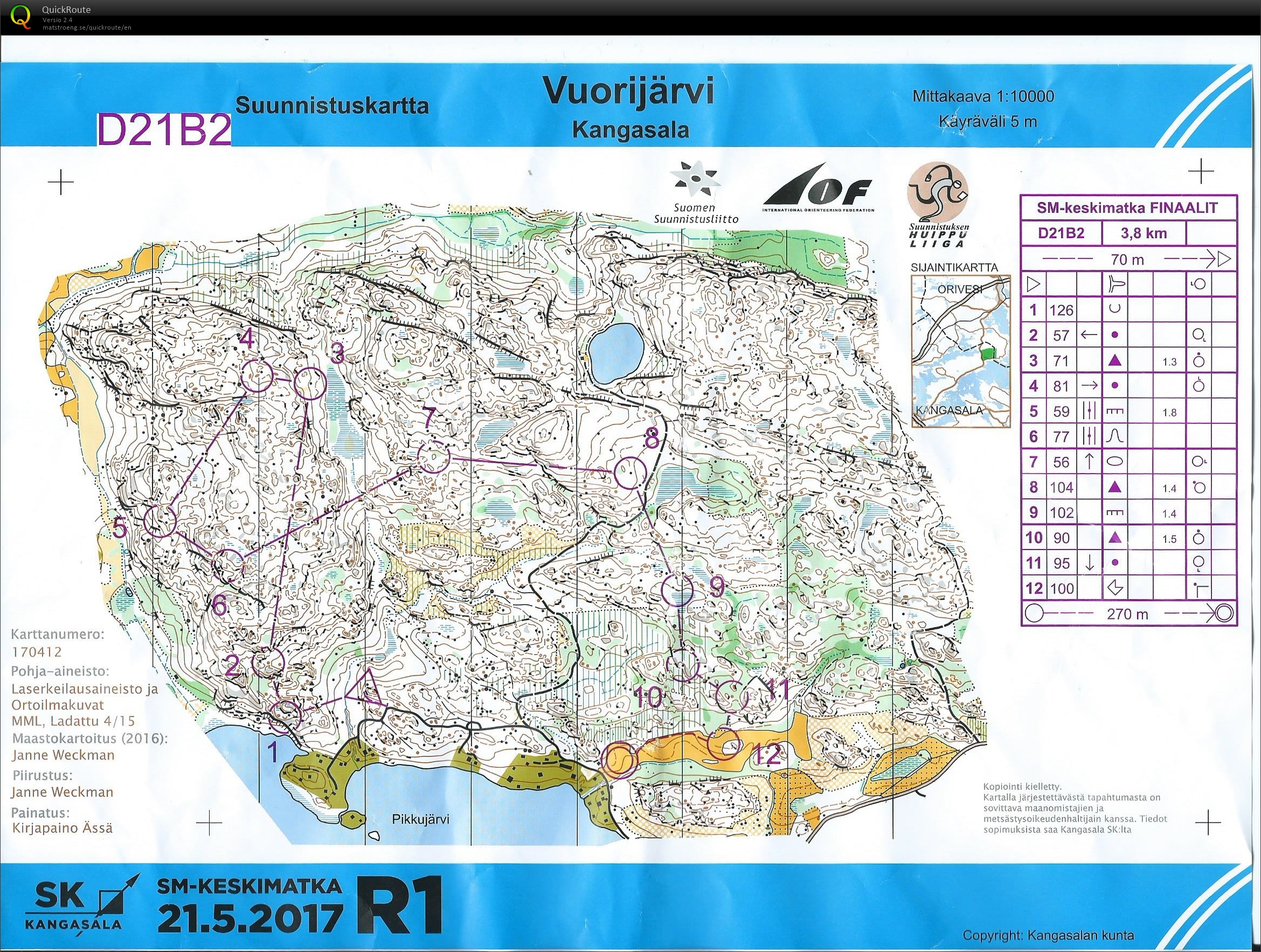Uusintajuoksu SM-finaali (01/06/2017)