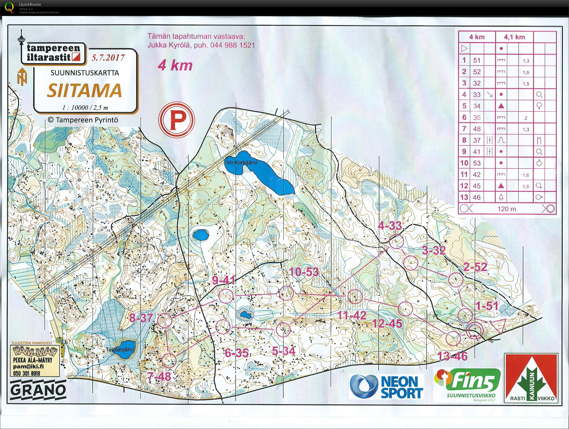 Iltarastit Siitama (2017-07-05)