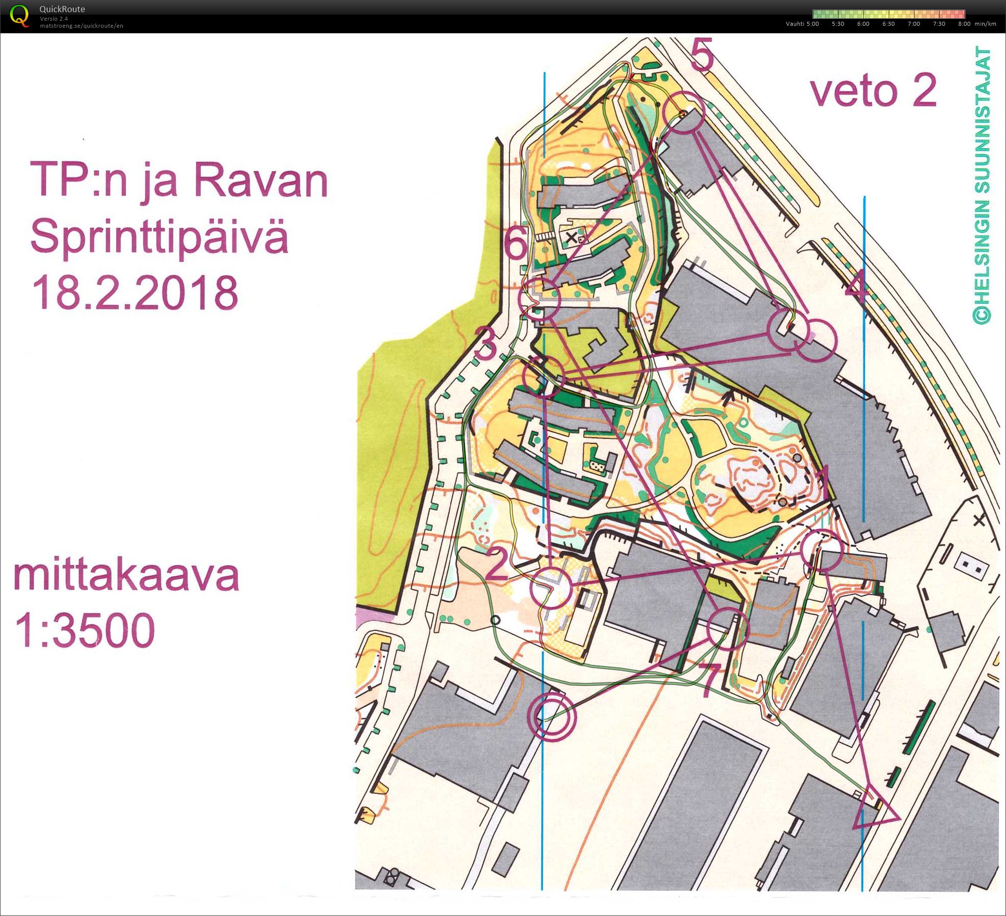 Sprinttipäivä Tukkutori veto 2 (2018-02-18)