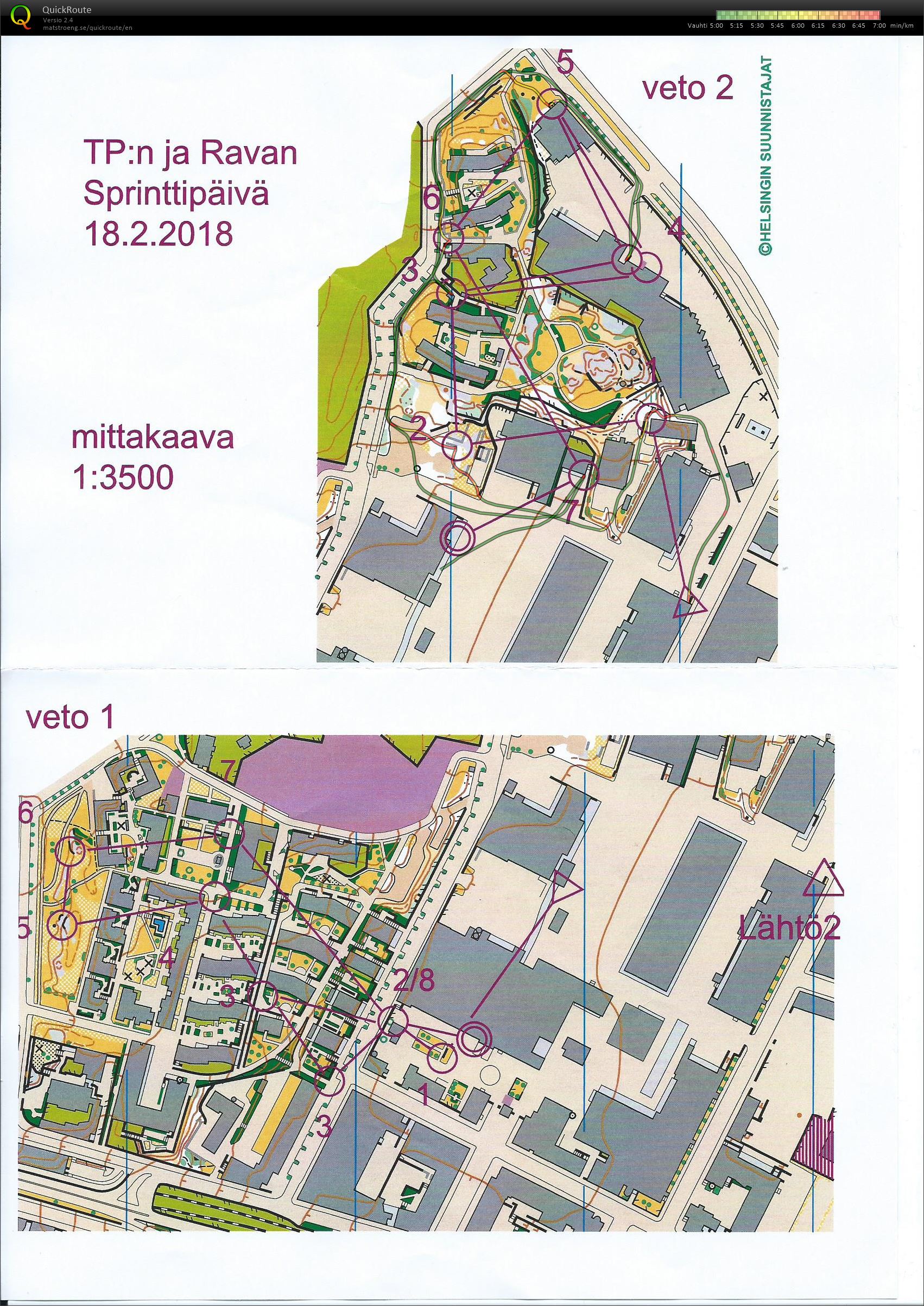 Sprinttileiri Tukkutori veto 2 (18/02/2018)