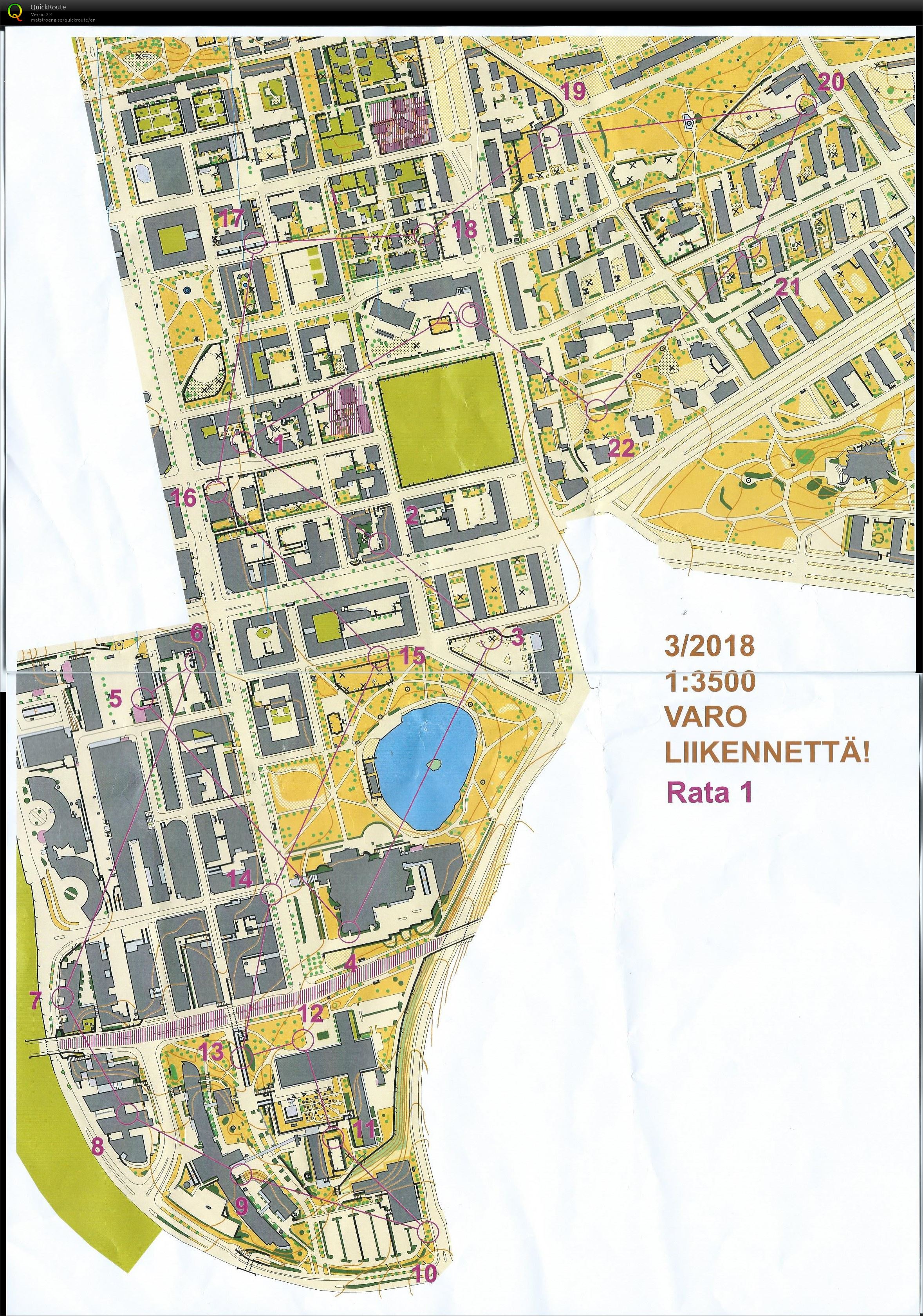 Sprinttiharjoitus Tammela (2018-03-07)