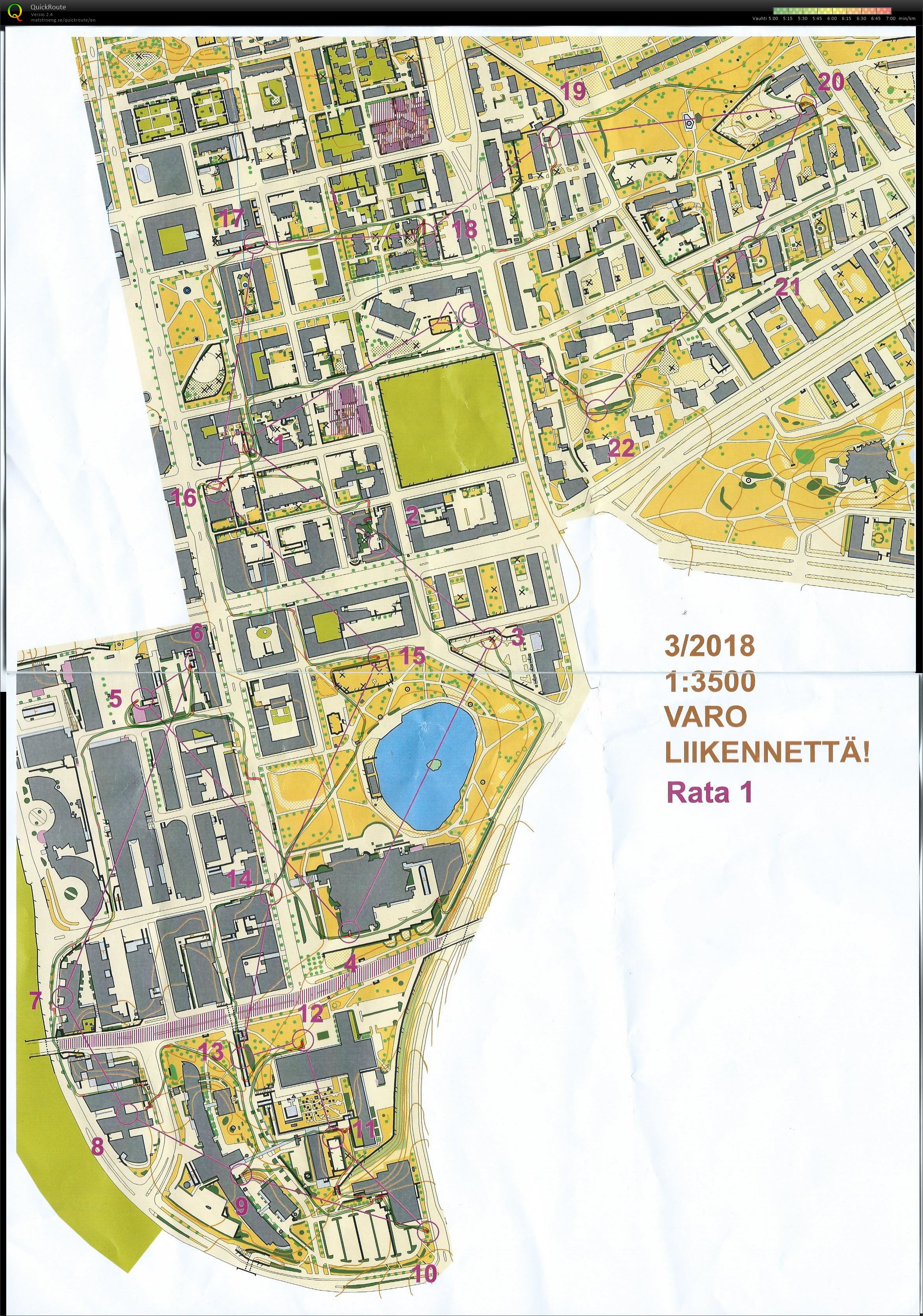 Sprinttiharjoitus Tammela (2018-03-07)