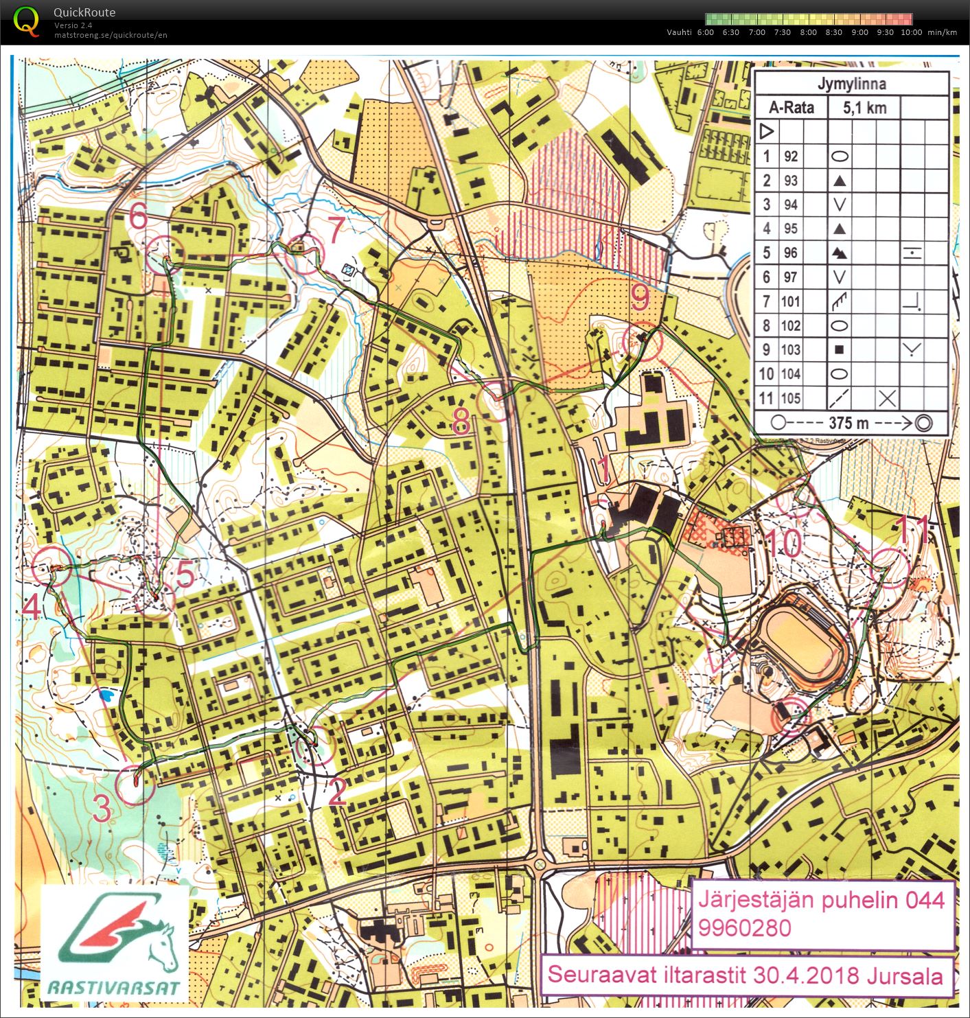 Orimattilan Iltarastit (23/04/2018)