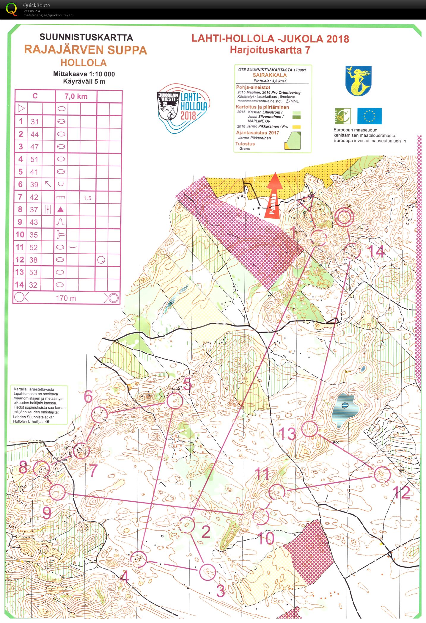 Jukolaharjoitus (11/05/2018)