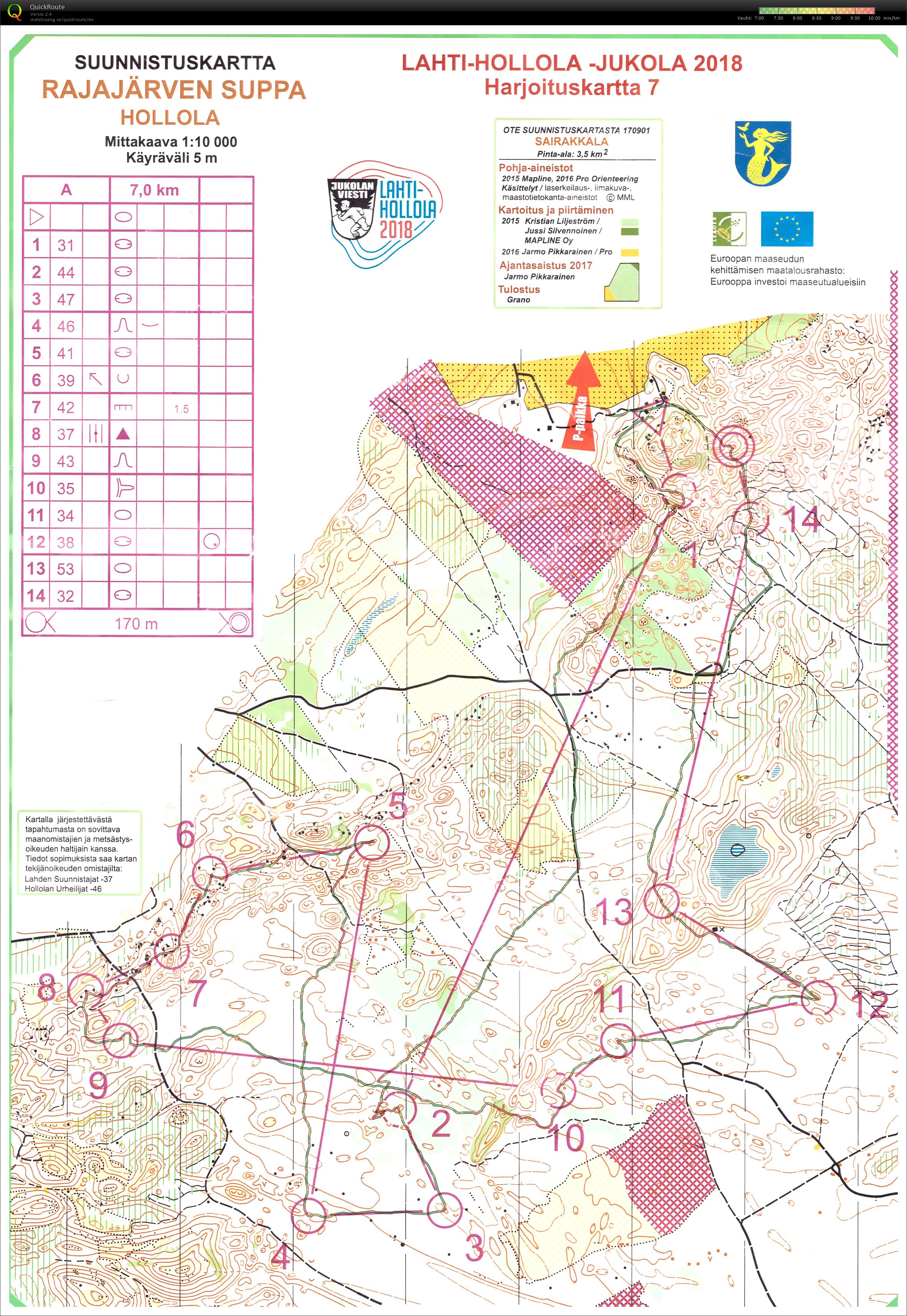 Jukola-treeni (16/05/2018)