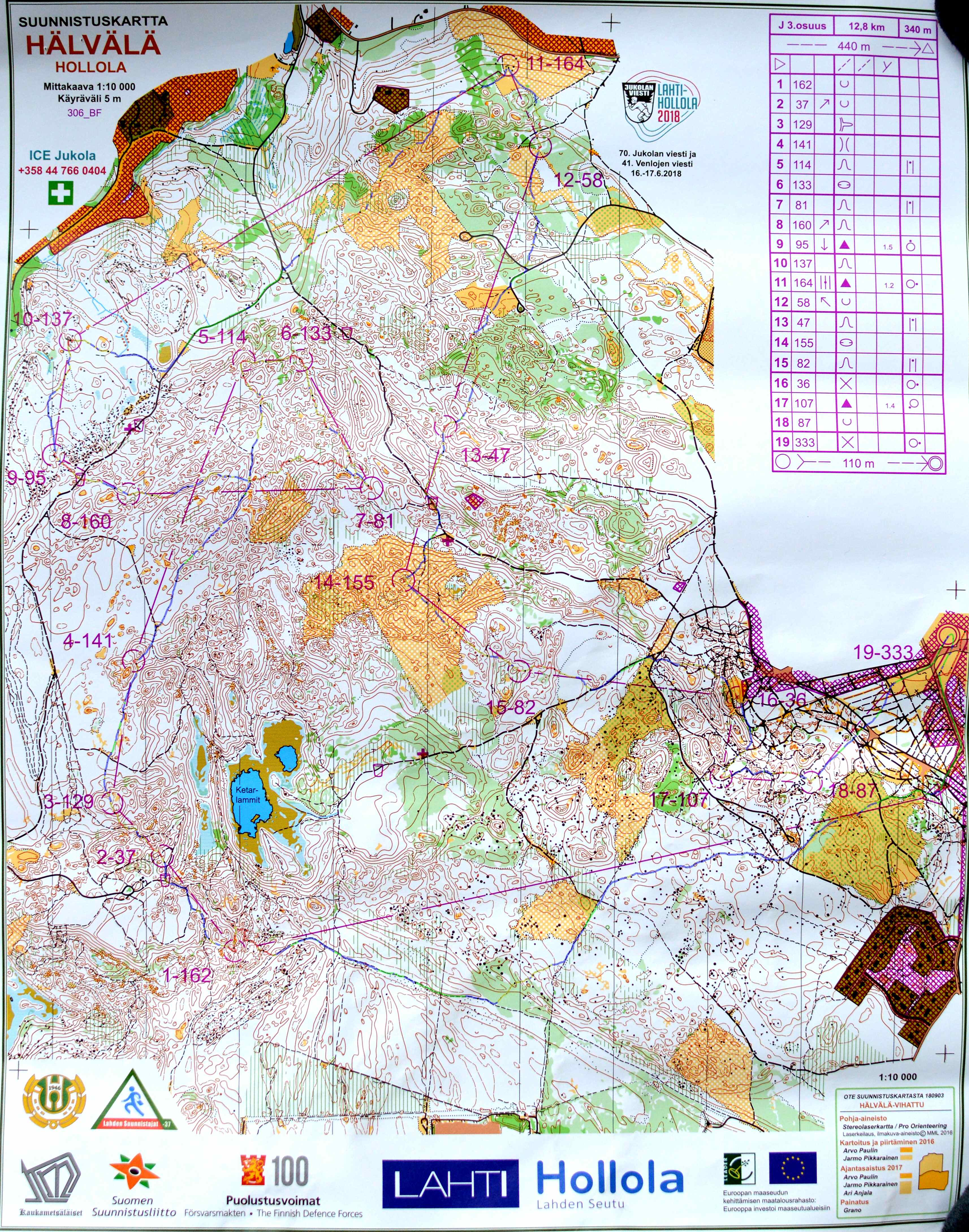 Jukola 2018 leg 3 (2018-06-16)