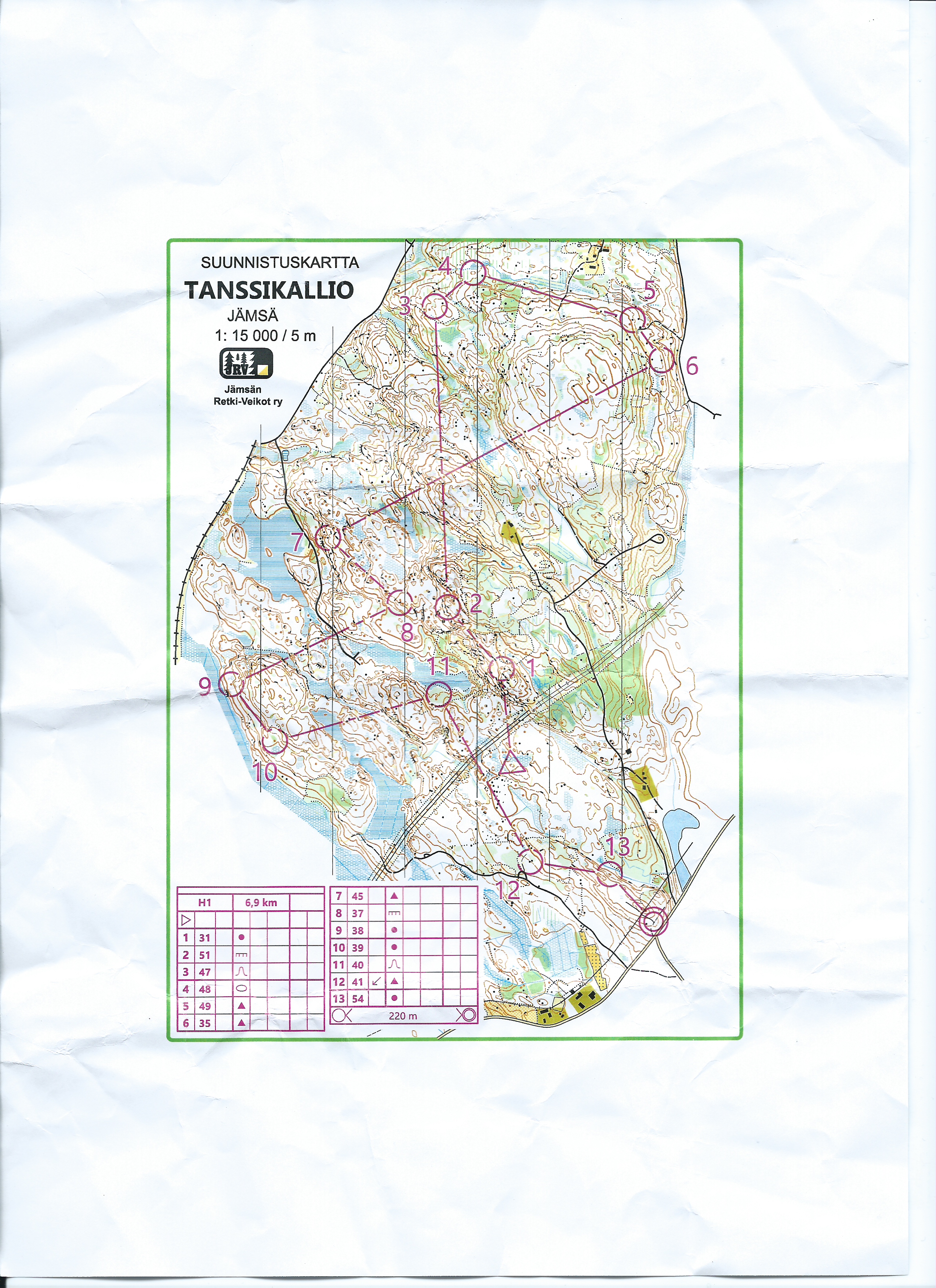 Taitoharjoitus Tanssikallio (2018-08-21)