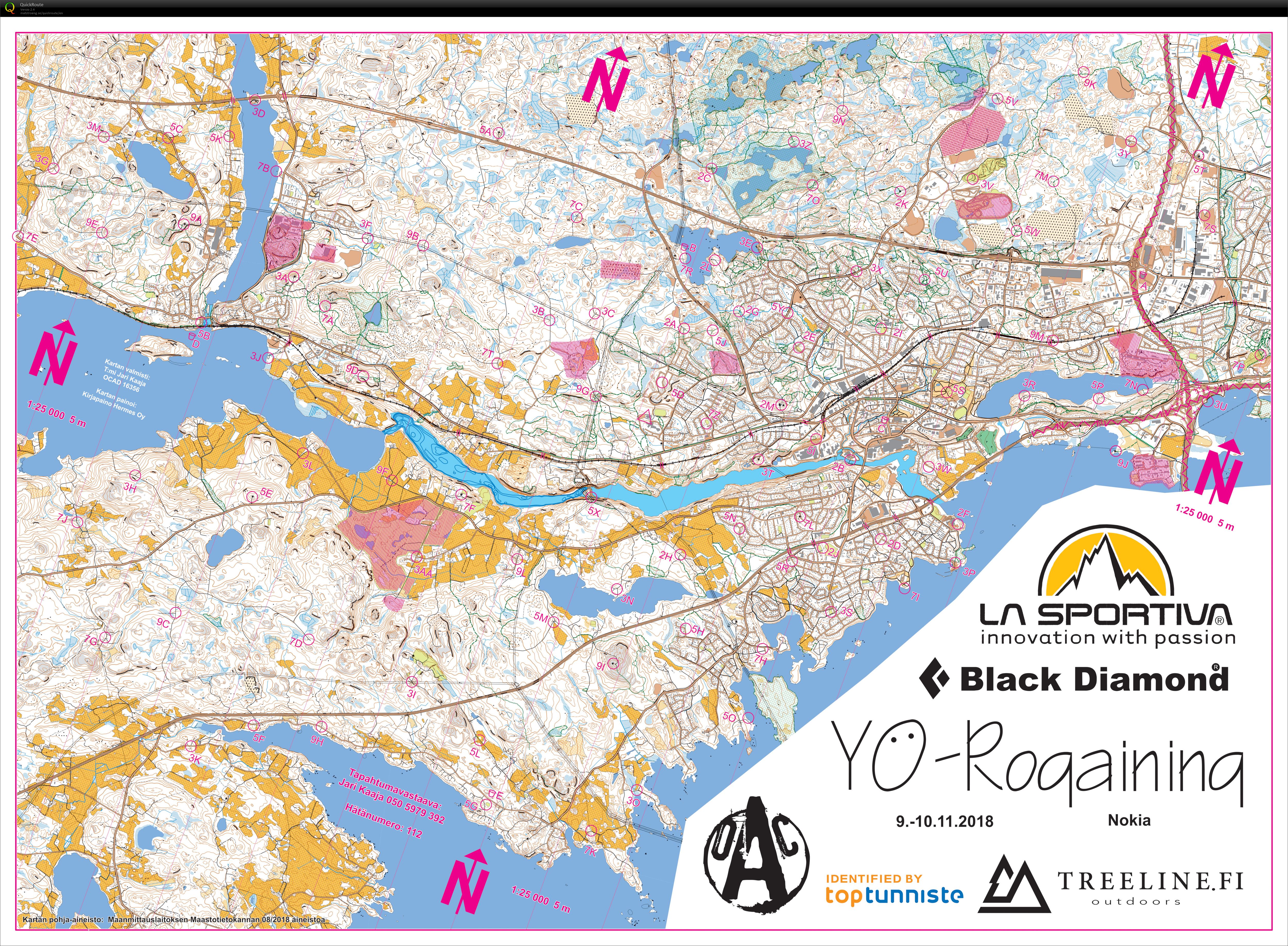 Yö-rogaining (2018-11-09)