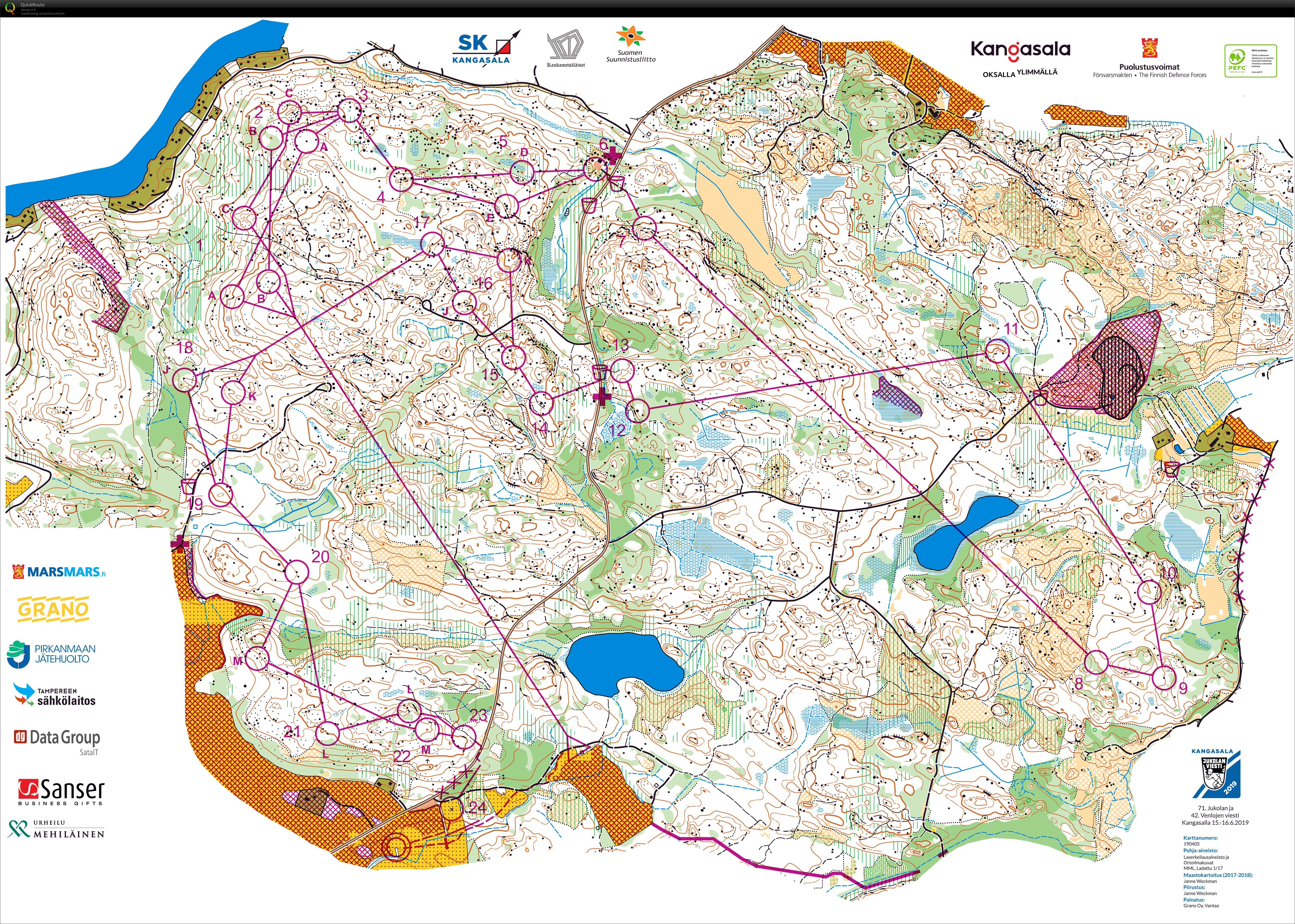 Jukola 3. osuus (15/06/2019)