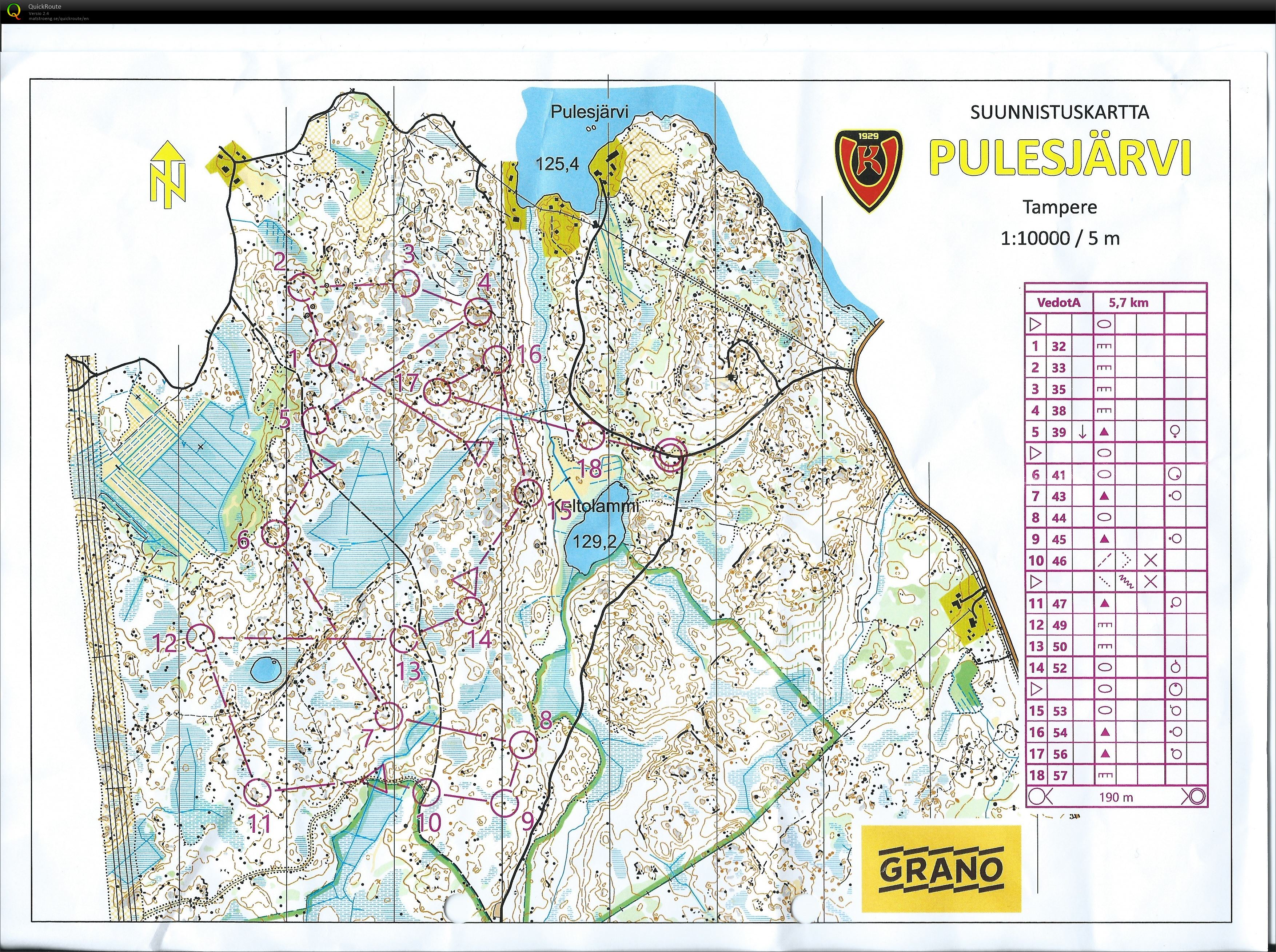 Taitoharjoitus Pulesjärvi (2020-01-02)