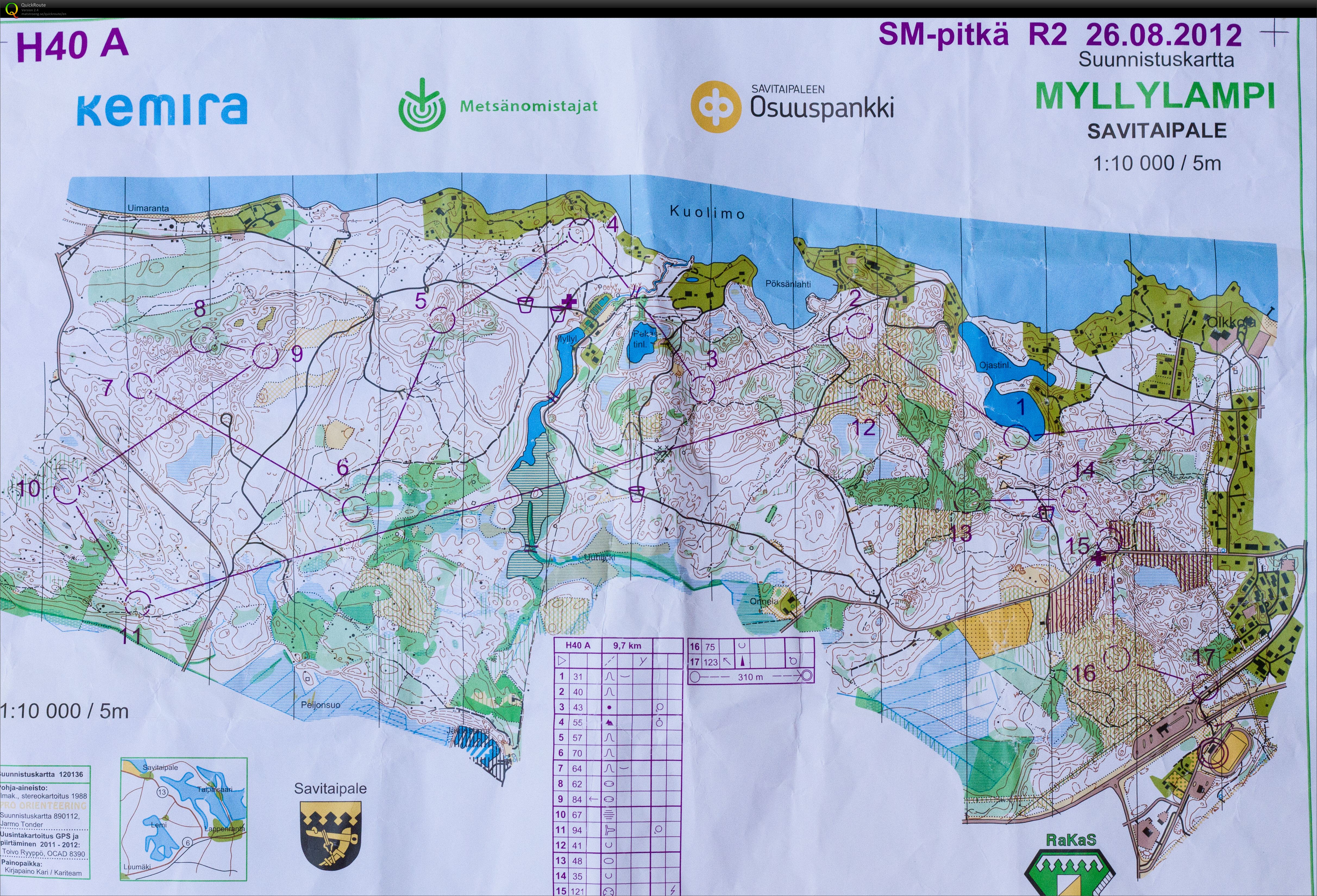 SM-pitkä, A-finaali (26-08-2012)