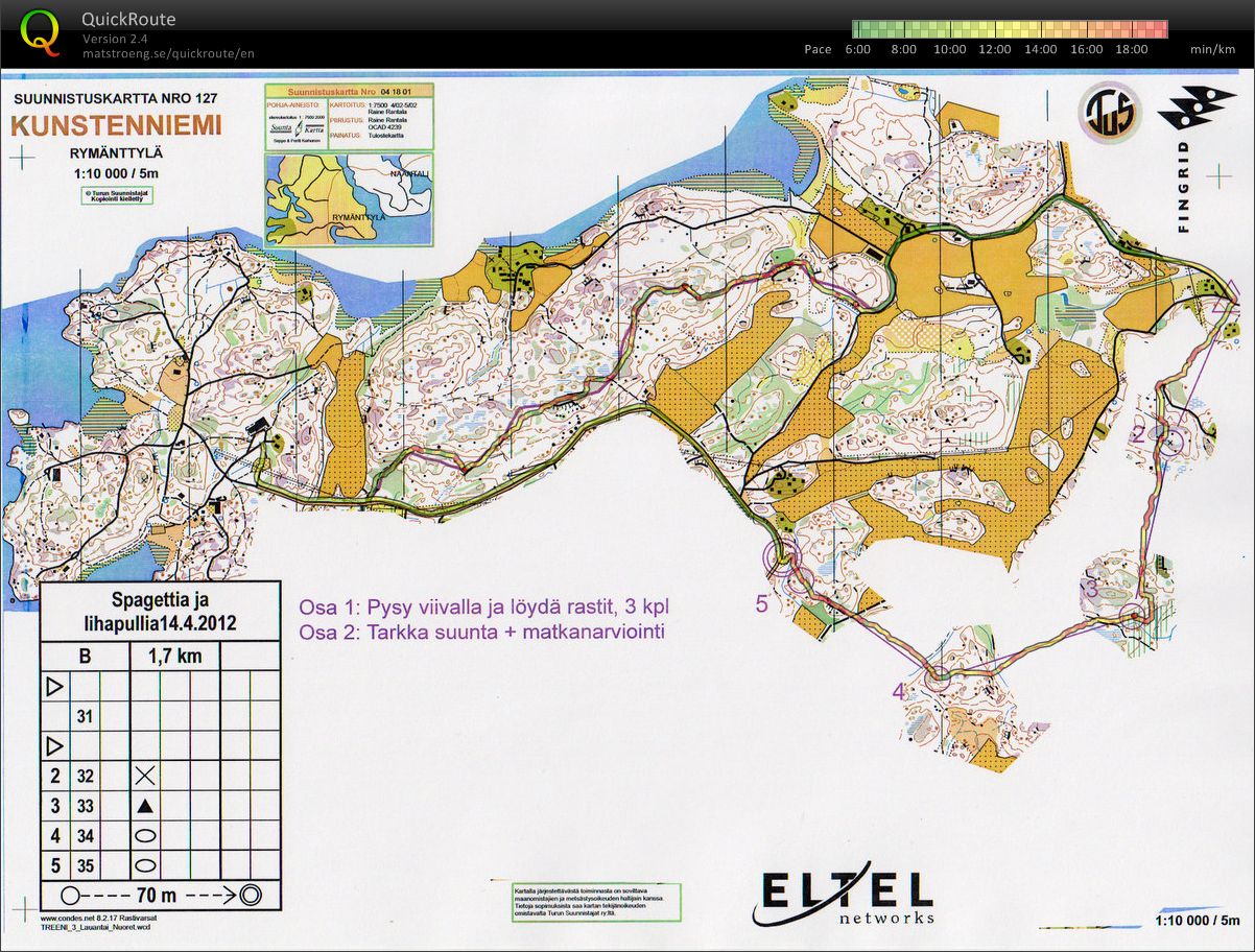 Viivaa ja suunnassakulkua (2012-04-14)