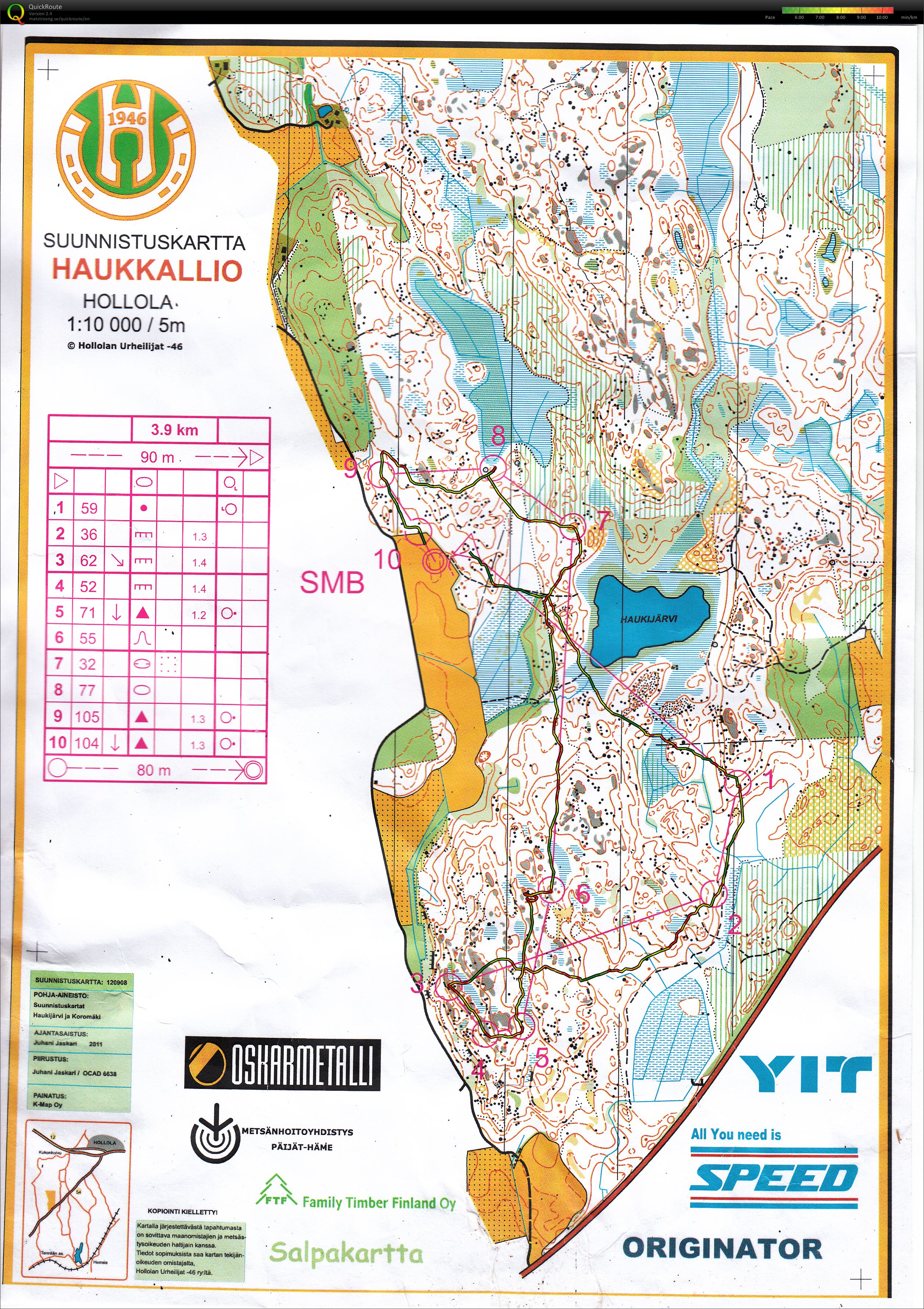 HU-46, iltarastit, B-rata (23/09/2012)