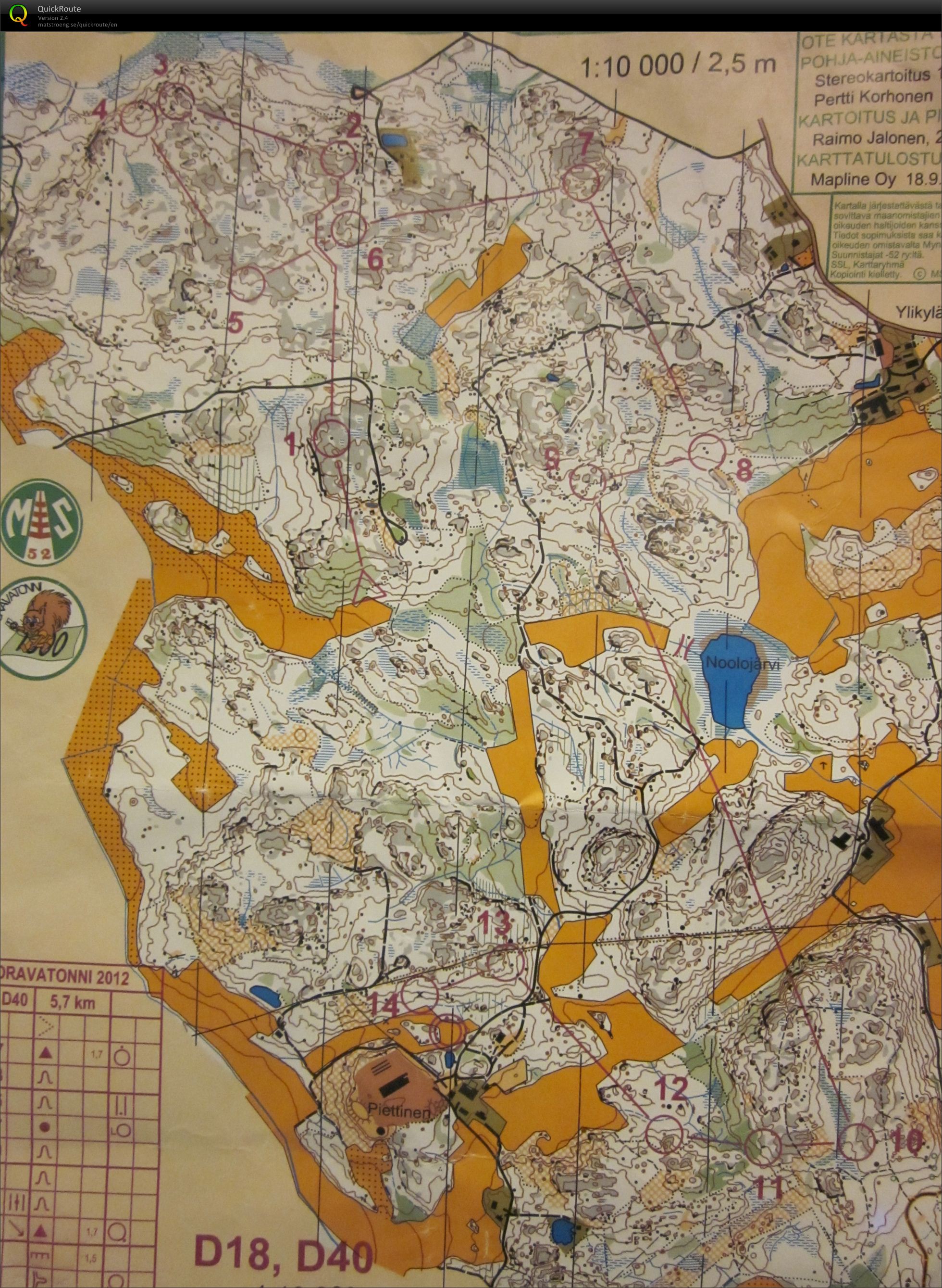 Oravatonni D18 (23/09/2012)