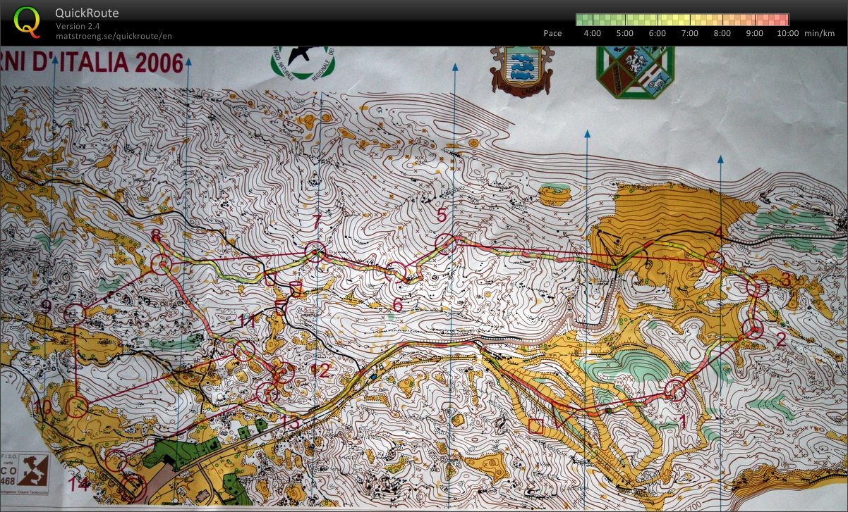 Yökuppi Goes Italy 2012, Semi-Night-O (15.11.2012)
