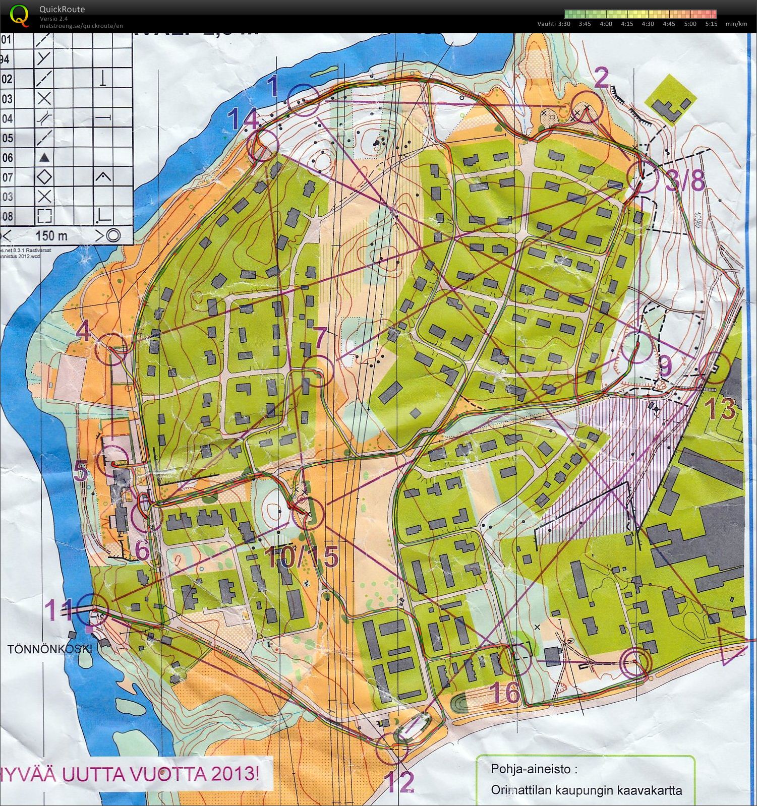 Tapaninsuunnistus (26/12/2012)