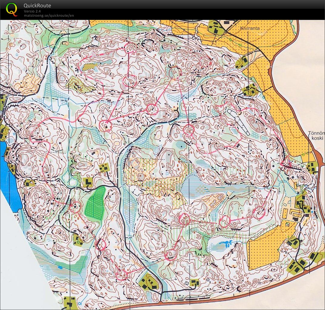 Lumikenkäsuunnistus (06/01/2013)