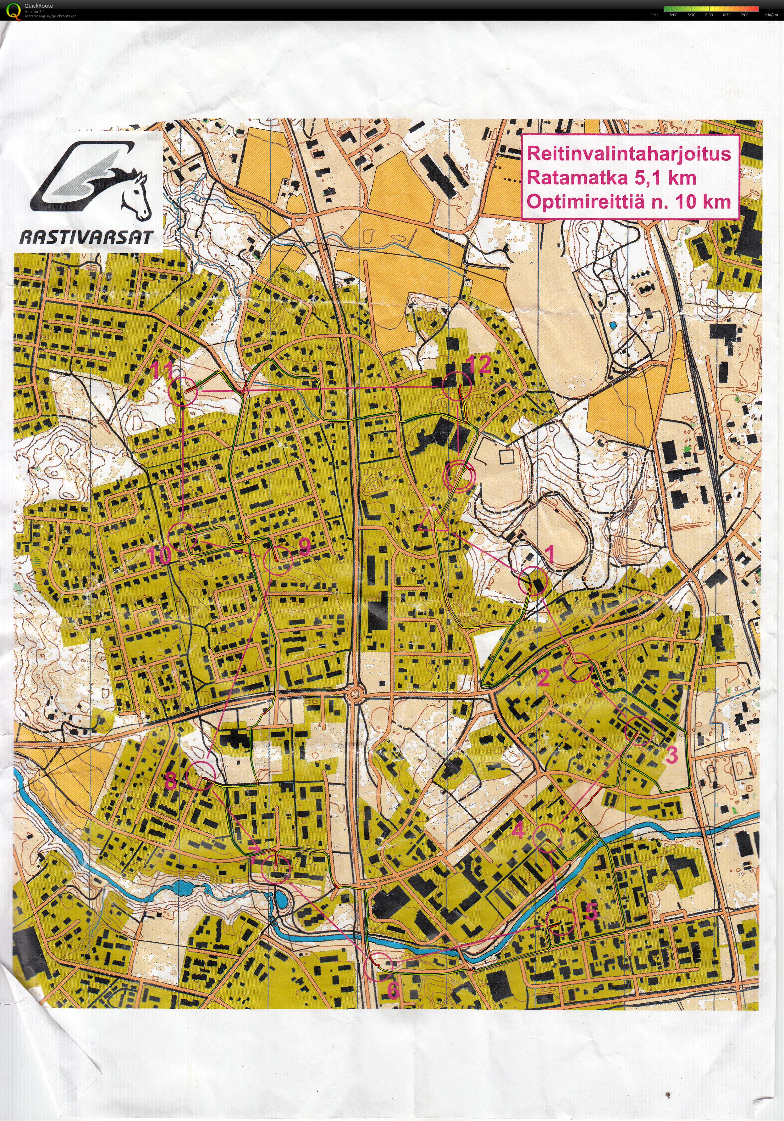 Korttelitreeni Orimattilassa (08.01.2013)