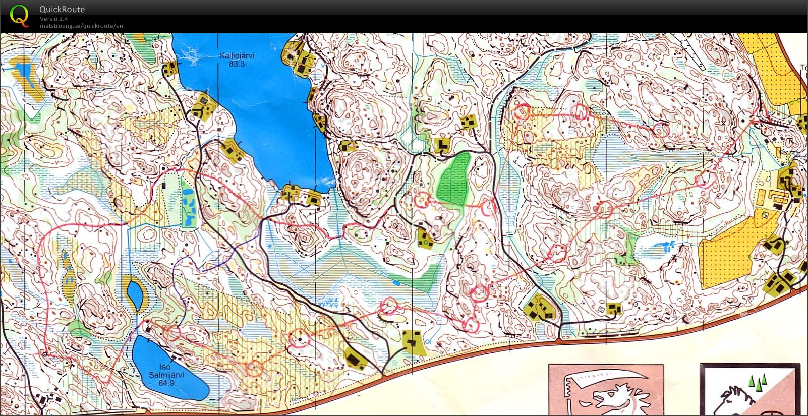 Lumikenkäsuunnistus 2 (2013-01-13)