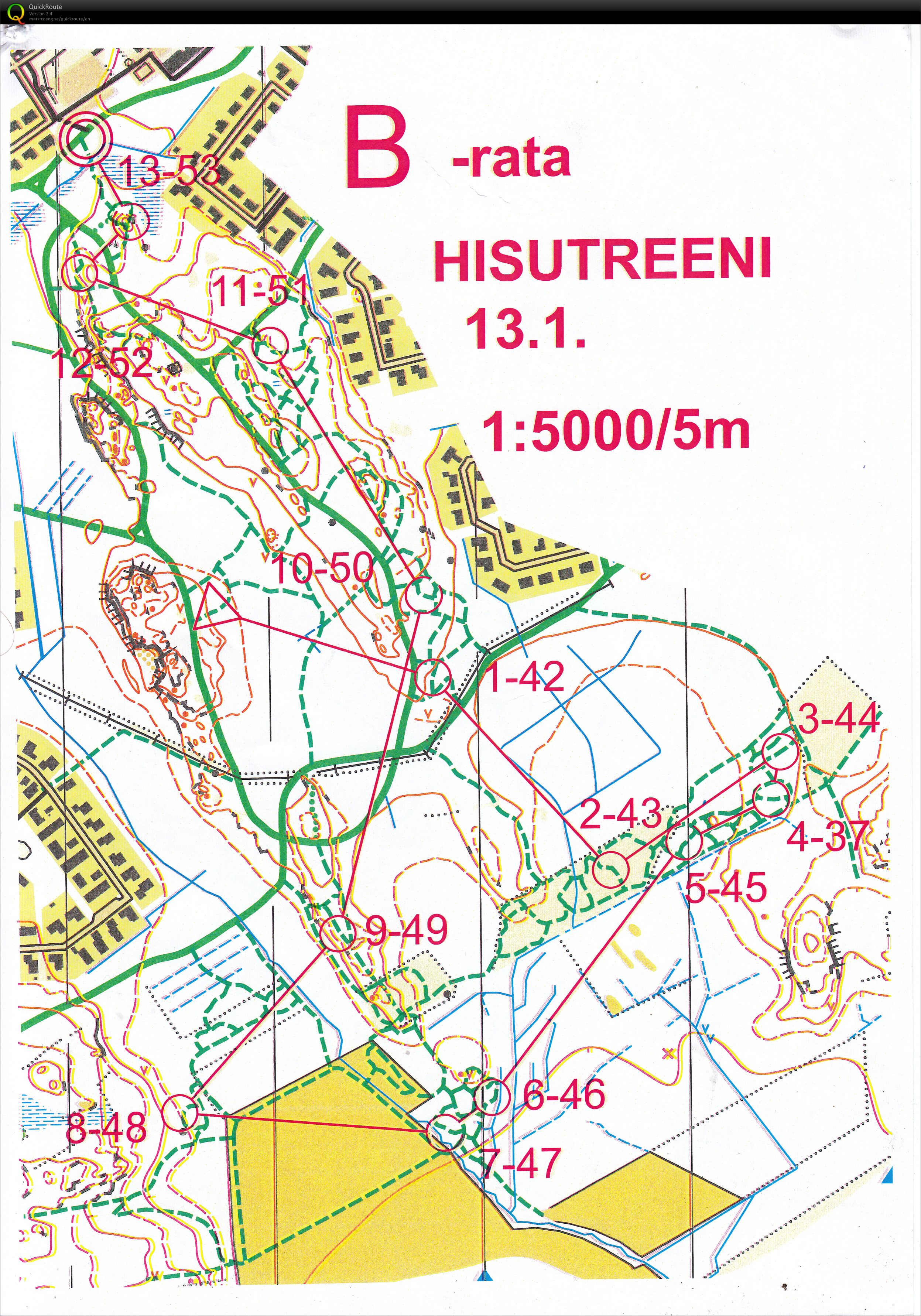 Hisutreenit Kouvolassa, 2.osa, Ski-o (13.01.2013)