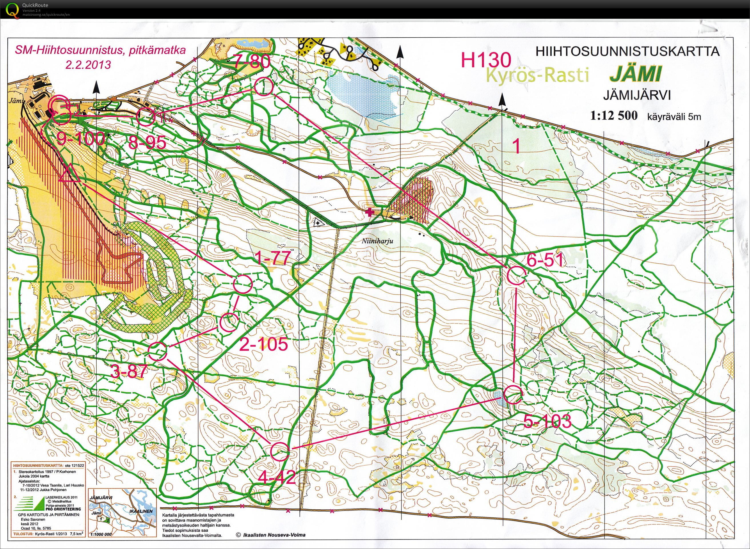 SM-hisuviesti, H130, 2 osuus (03-02-2013)