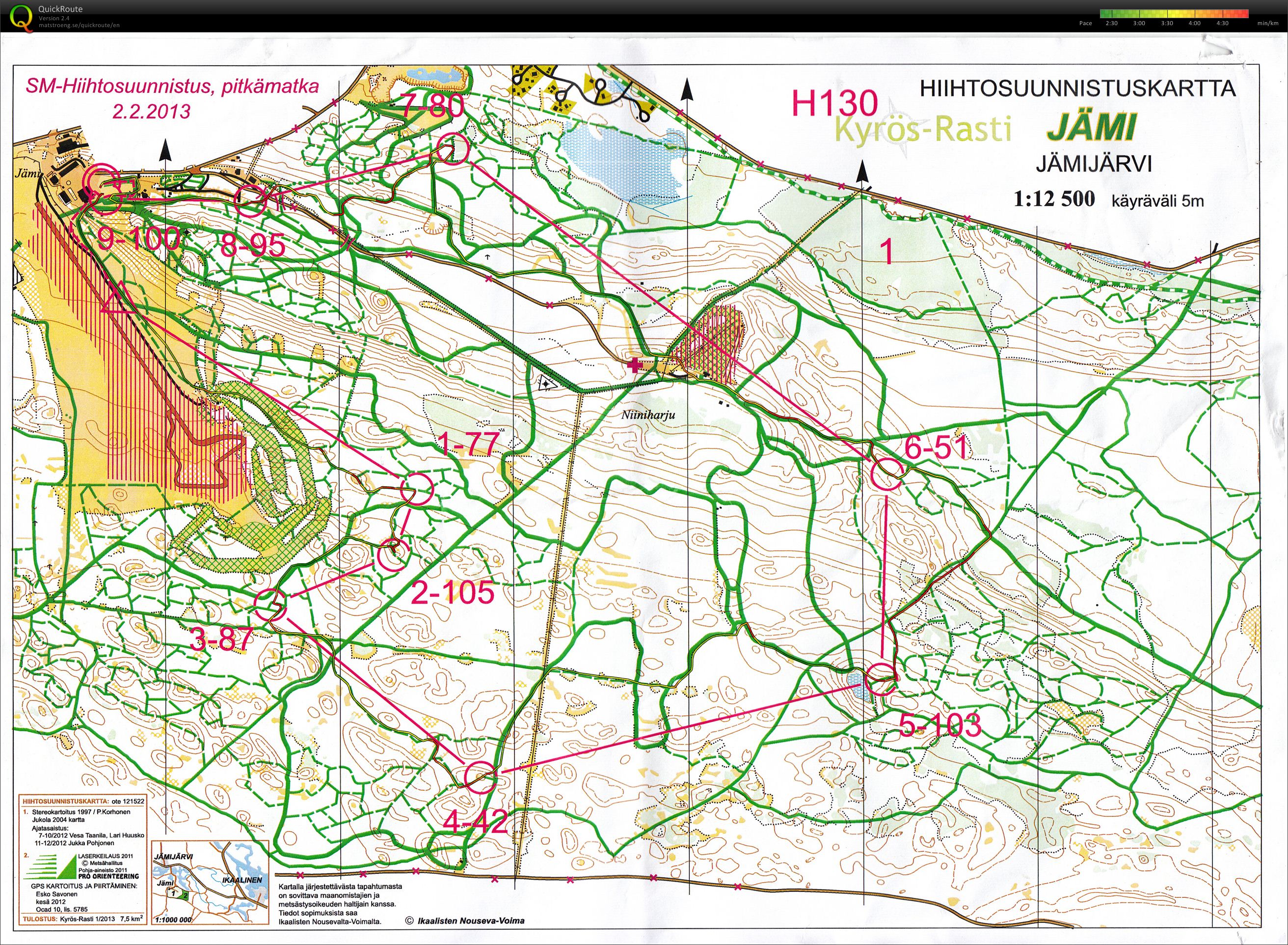 SM-hisuviesti, H130, 2 osuus (03-02-2013)