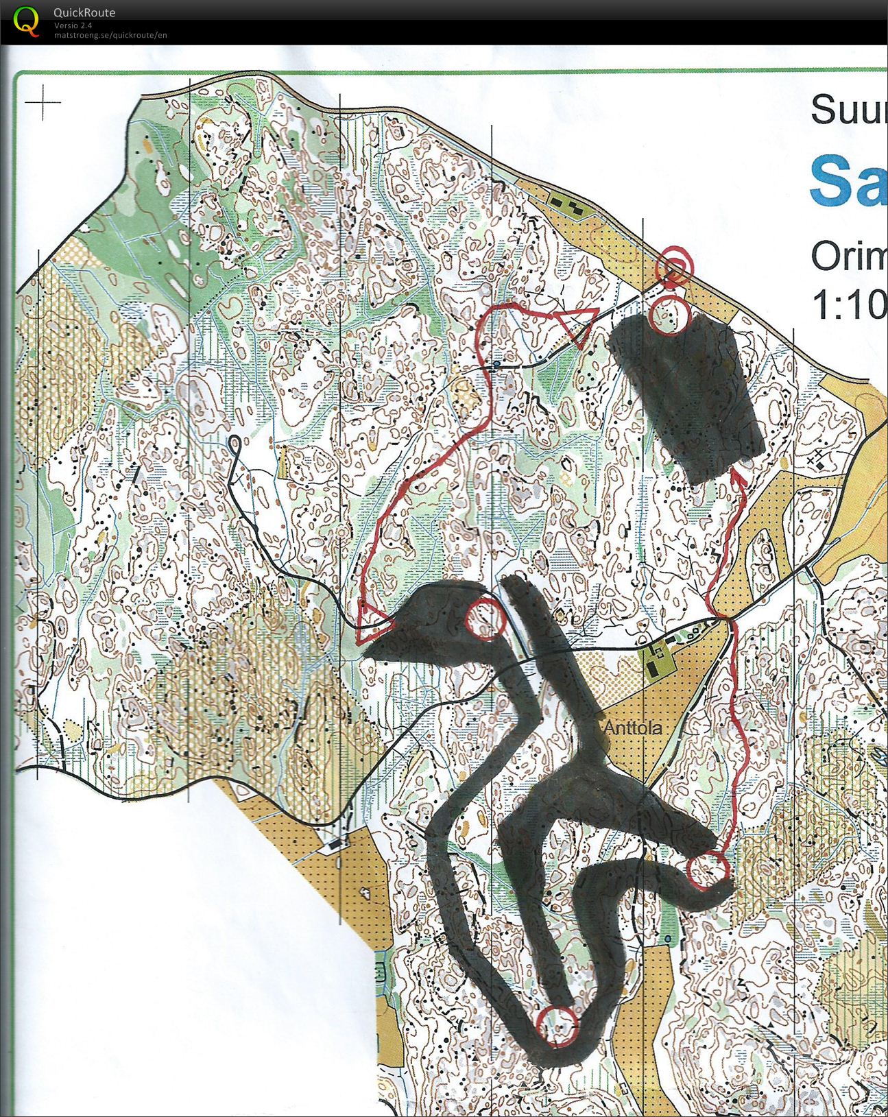 Lumikenkäsuunnistus (10/02/2013)