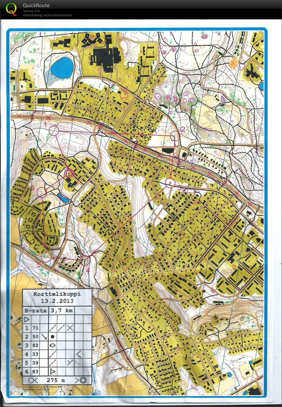 Korttelikuppi 1 (13.02.2013)