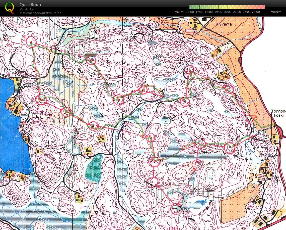 Lumikenkäsuunnistus Ellan kanssa (07/04/2013)